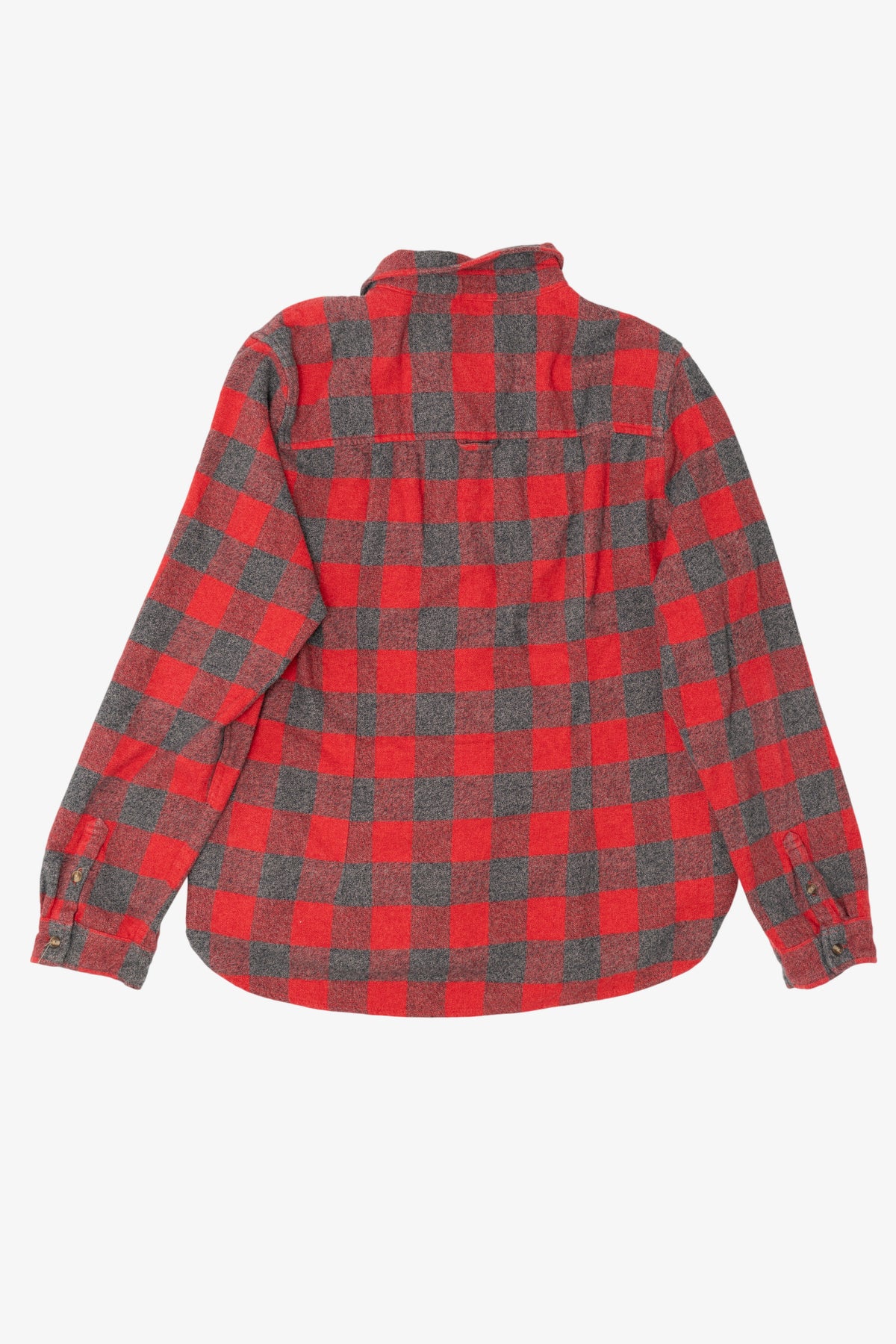 Red Checkered American Eagle Button Up Shirt (2010s)