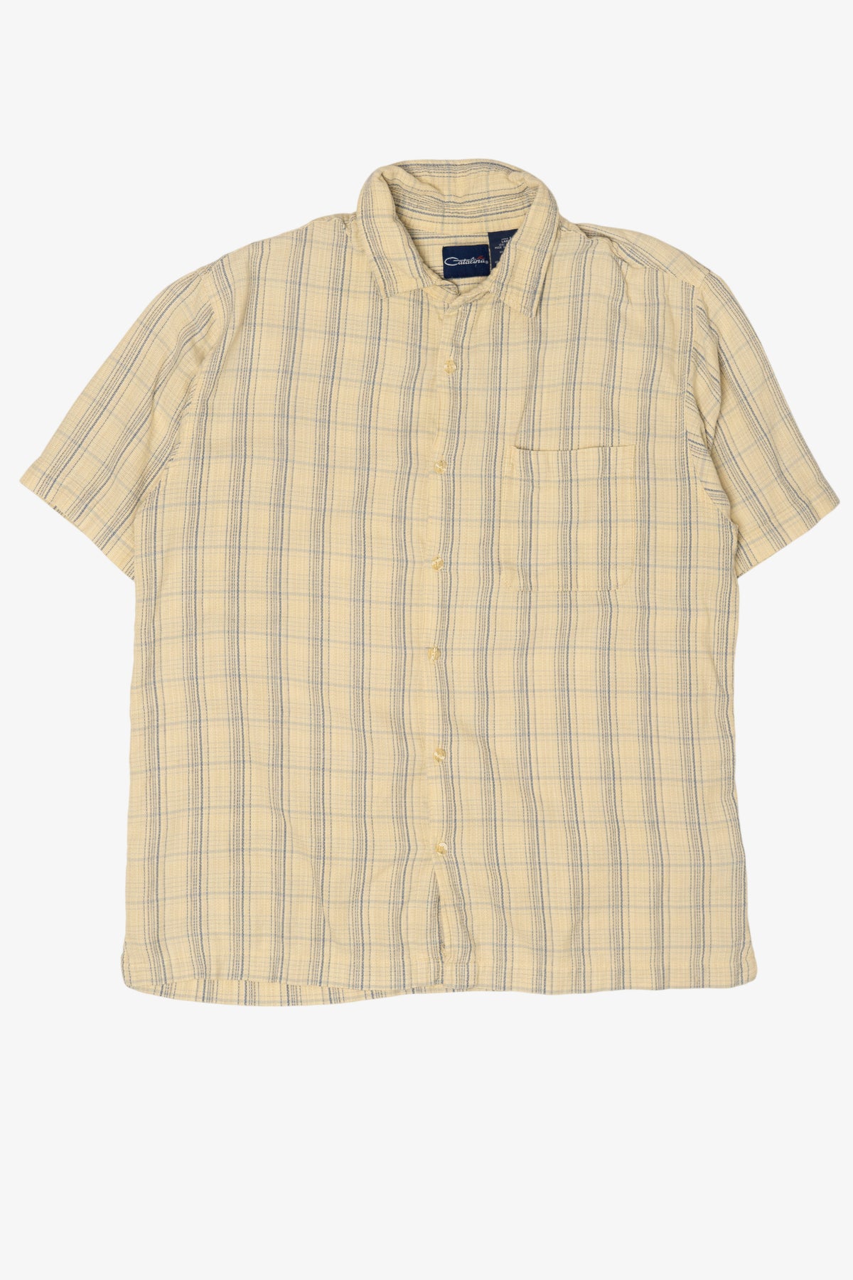 Vintage Yellow Catalina Button Up Shirt (1990s)