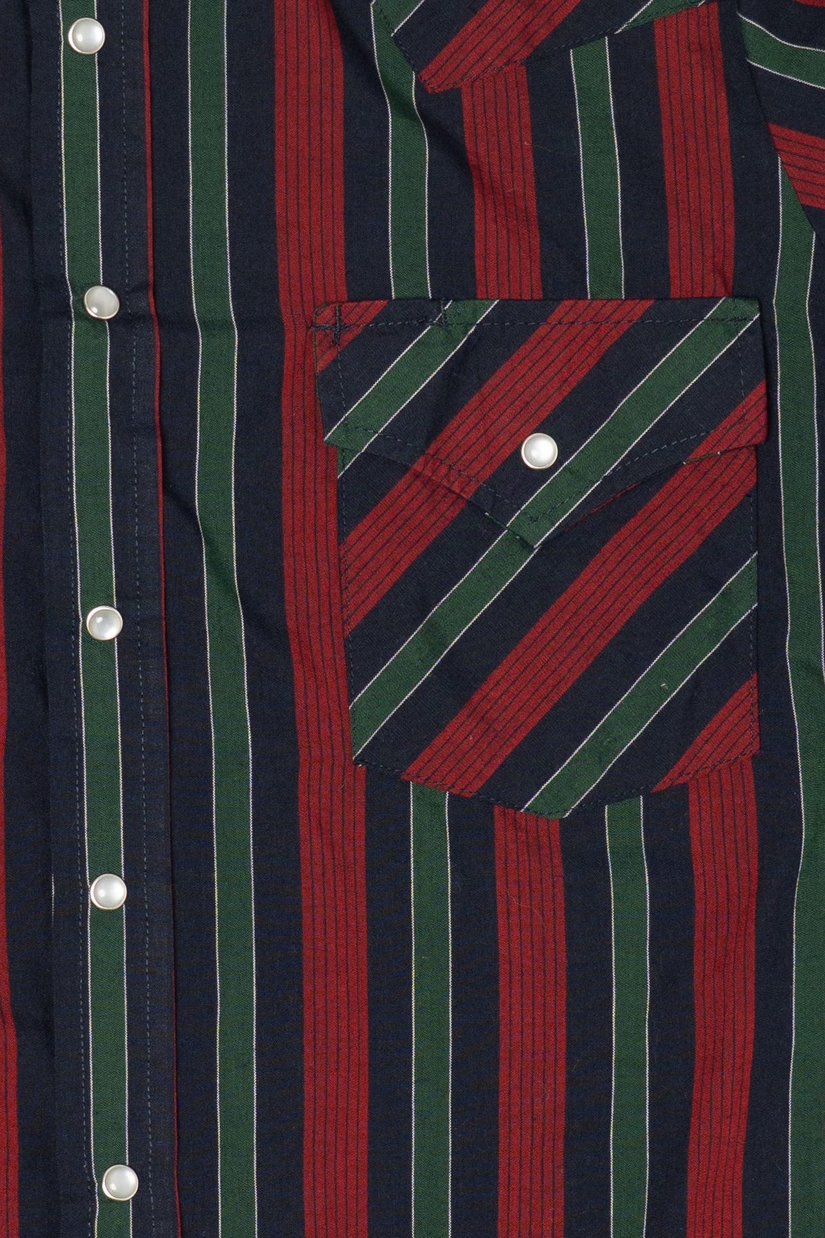 Vintage Striped Ely Cattleman Button Up Shirt (1990s)