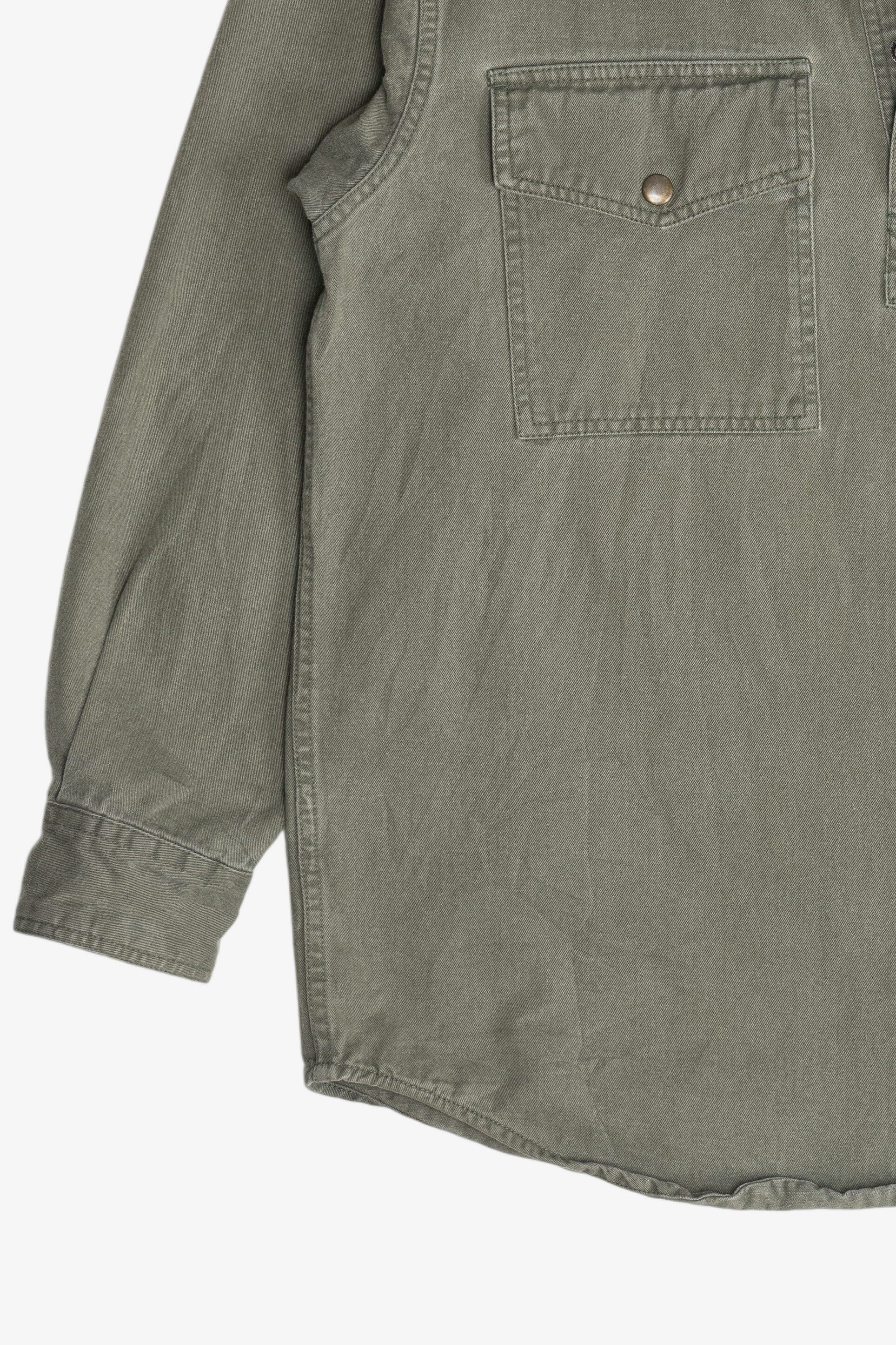 Vintage Orvis Malpai Double Pocket Quarter Snap Button Top (2000s)