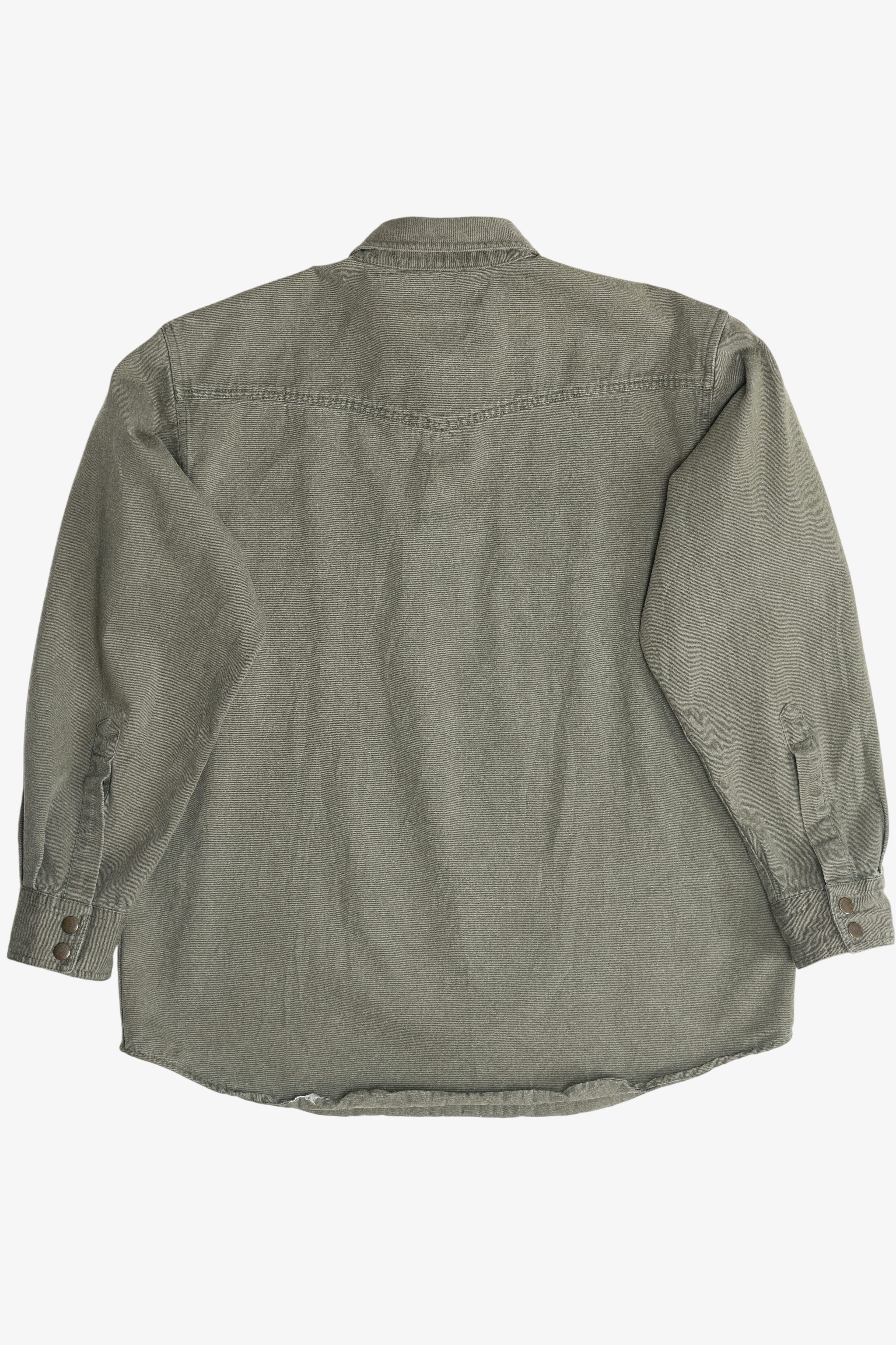 Vintage Orvis Malpai Double Pocket Quarter Snap Button Top (2000s)