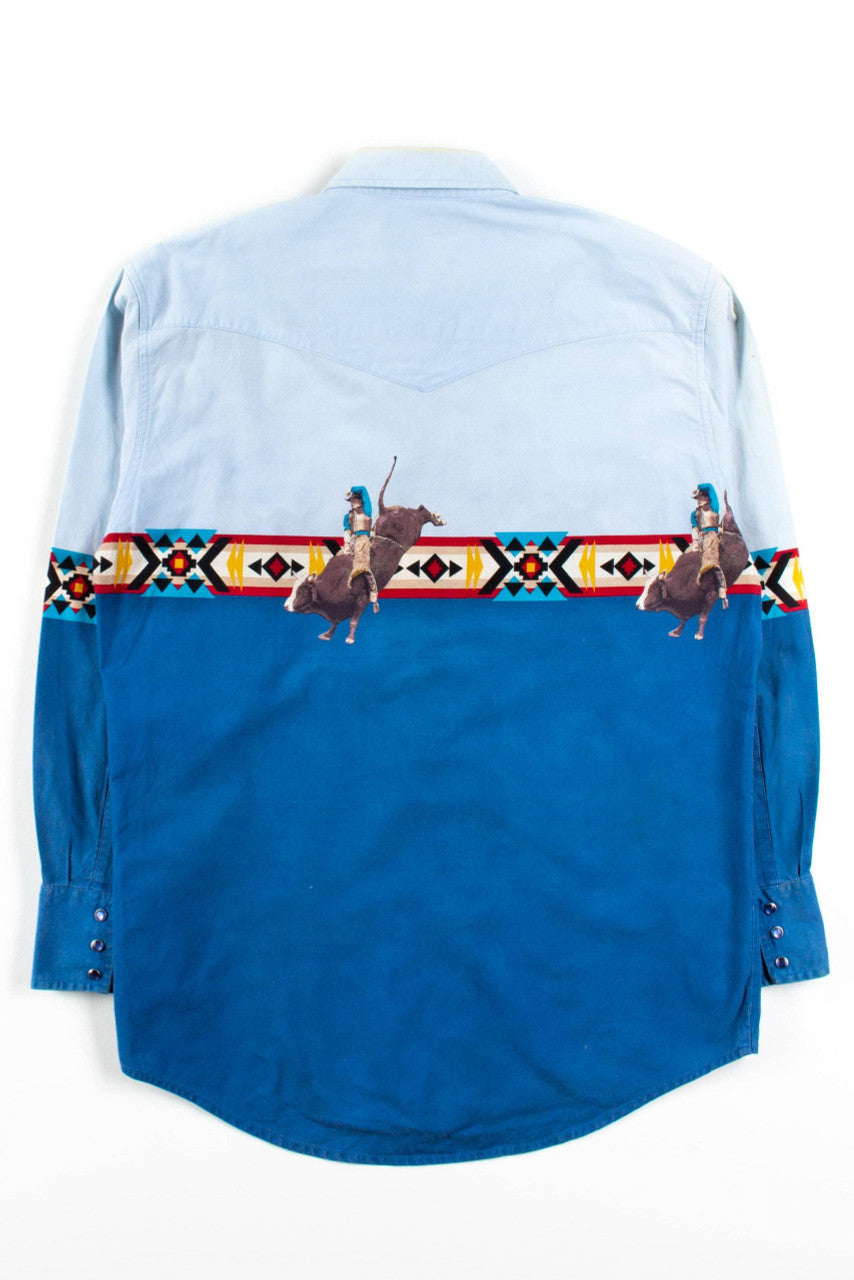 Vintage Wrangler Rodeo Button Up Shirt