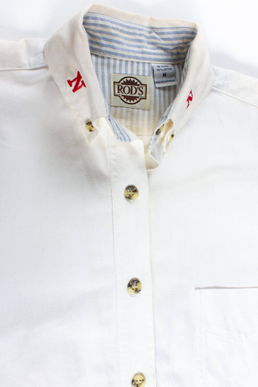 Vintage Nebraska Button Up Shirt