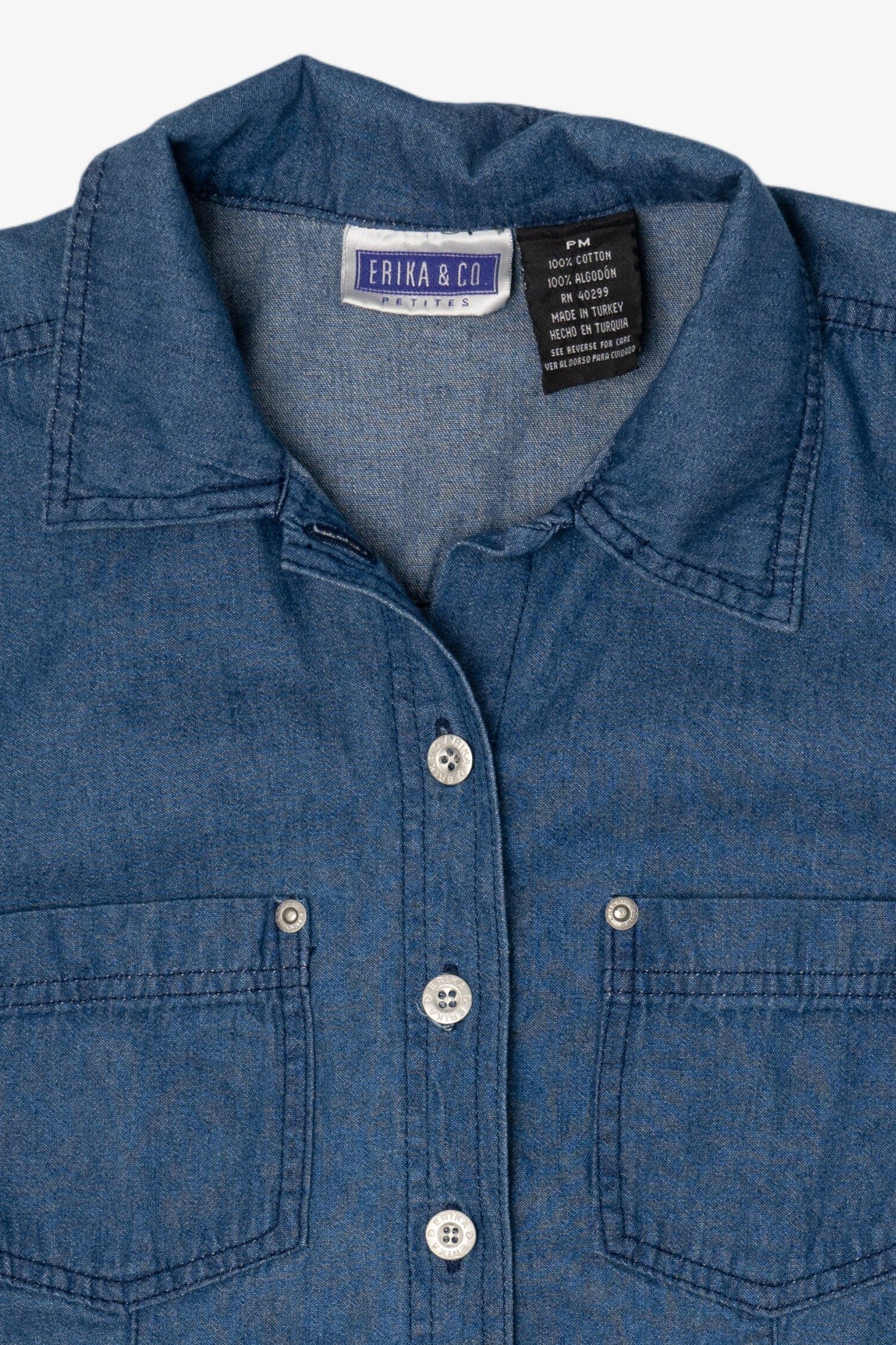 Vintage Denim Erika & Co Top (2000s)