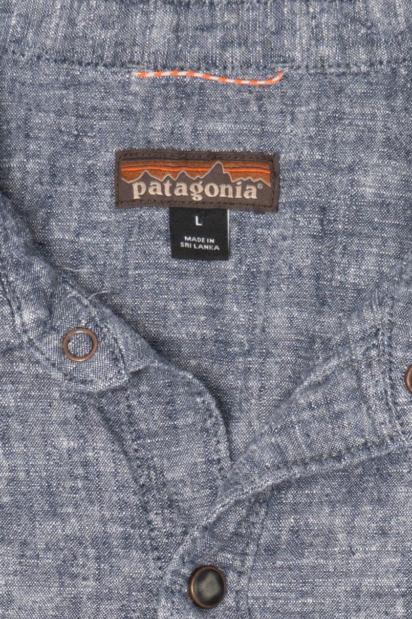 Blue Patagonia Flannel Shirt (2010s)