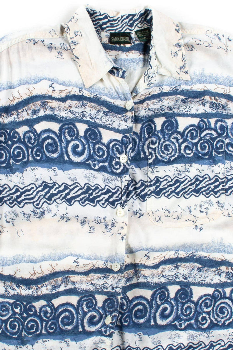 Tulip Wave Button Up Shirt main image 1