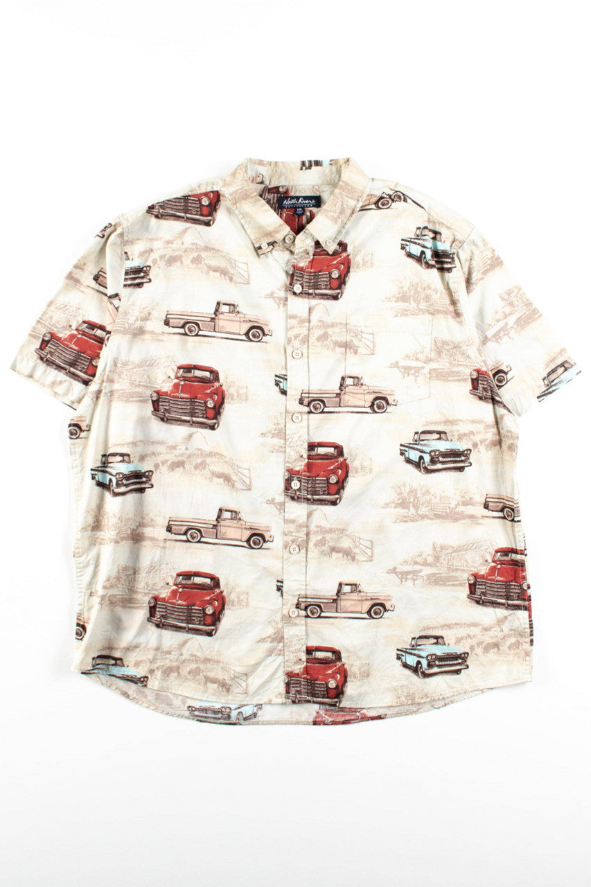 Vintage Chevrolet Trucks Button Up Shirt