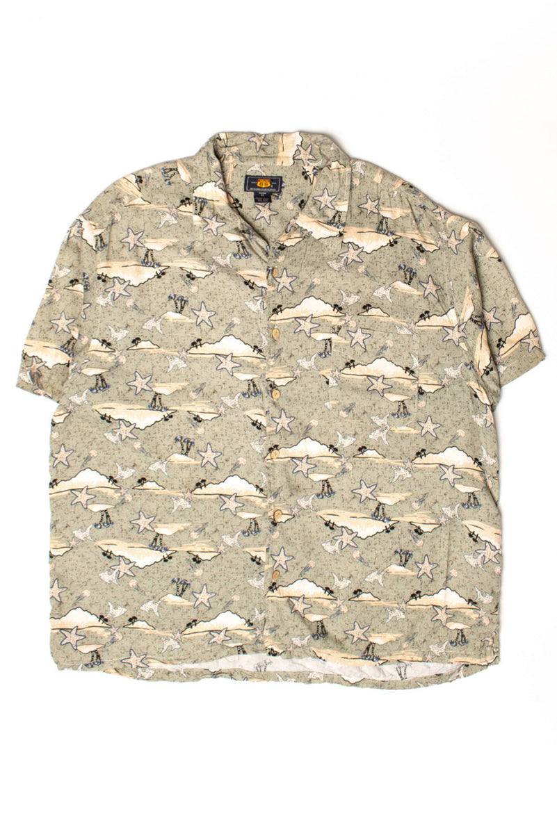 Coastal Time Button Up Top main image 1