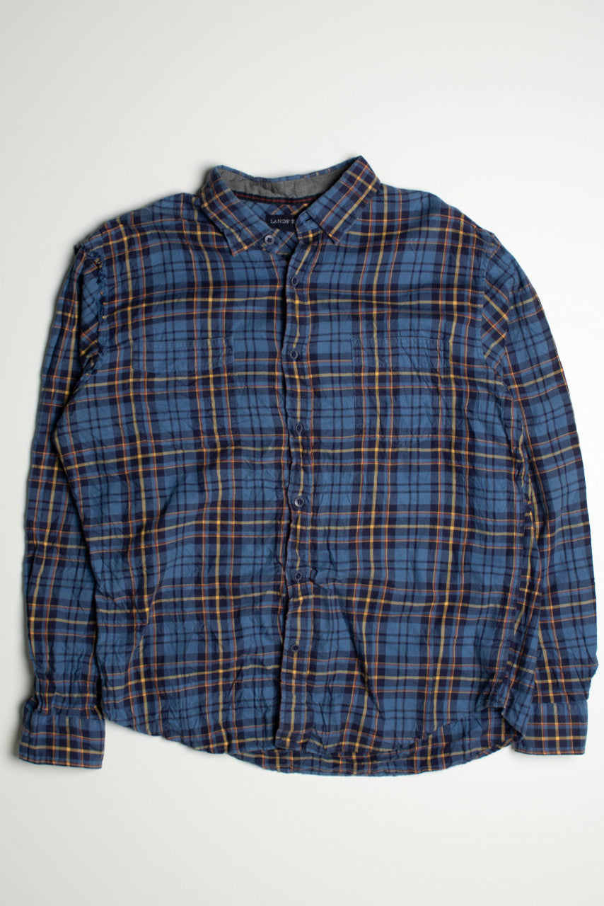 Vintage Lands' End Button Up Shirt 2