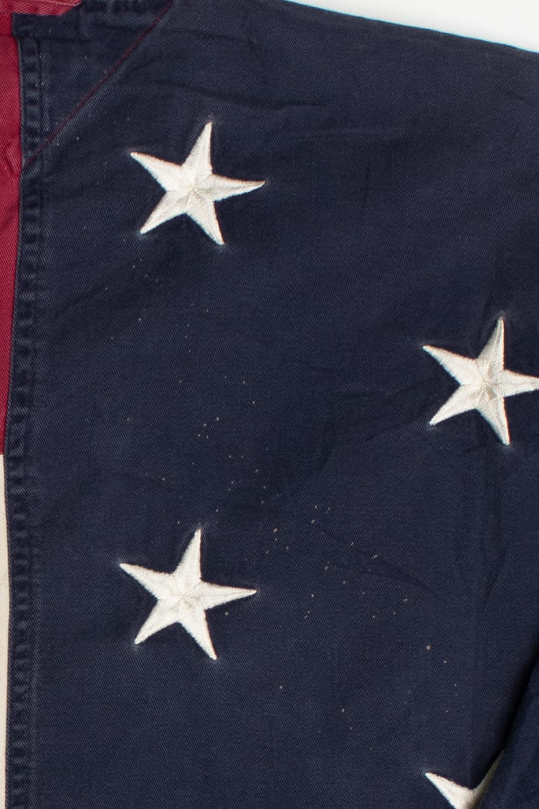 Vintage Tommy Hilfiger American Flag Button Up Shirt