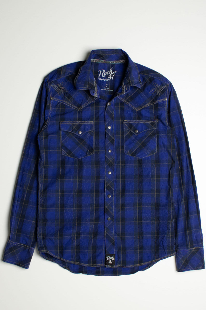 Vintage Wrangler Button Up Shirt