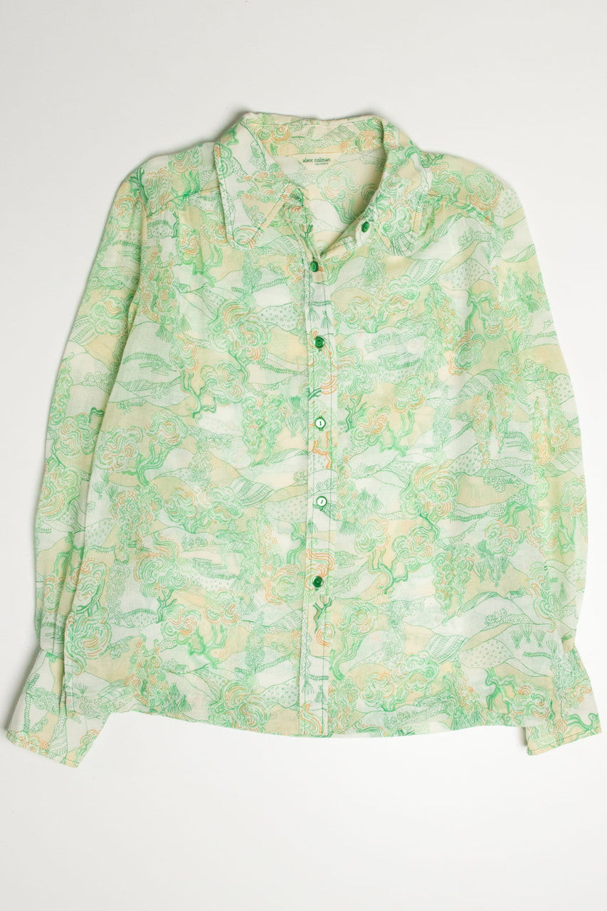 Vintage Rolling Hills Alex Colman Button Up Shirt