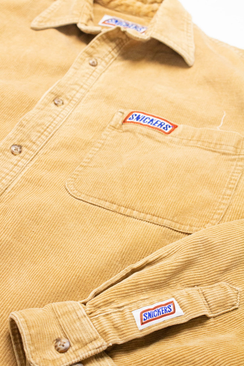 Snickers Corduroy Button Up Shirt