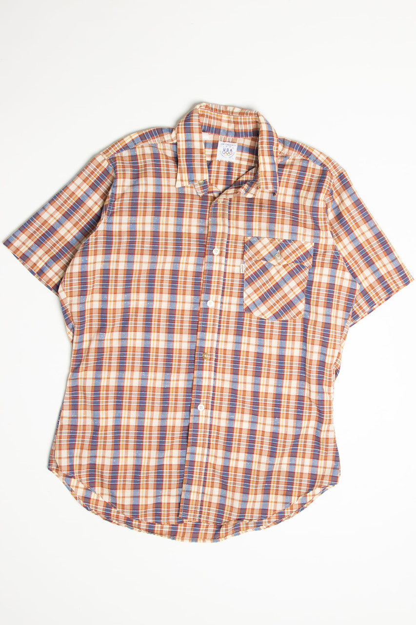 Vintage Olympic Games Levi's Button Up Shirt (1980s)