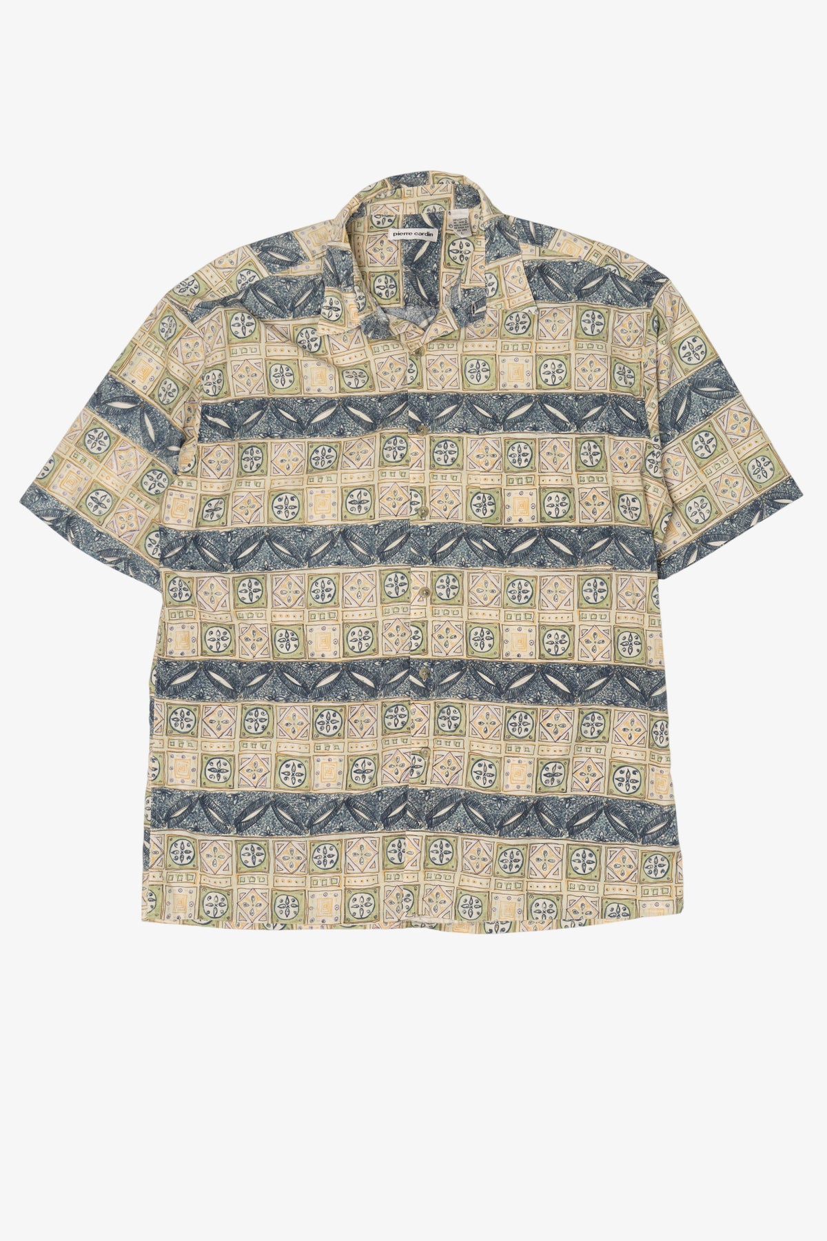 Vintage Pierre Cardin Hawaiian Button Up Shirt (1990s)