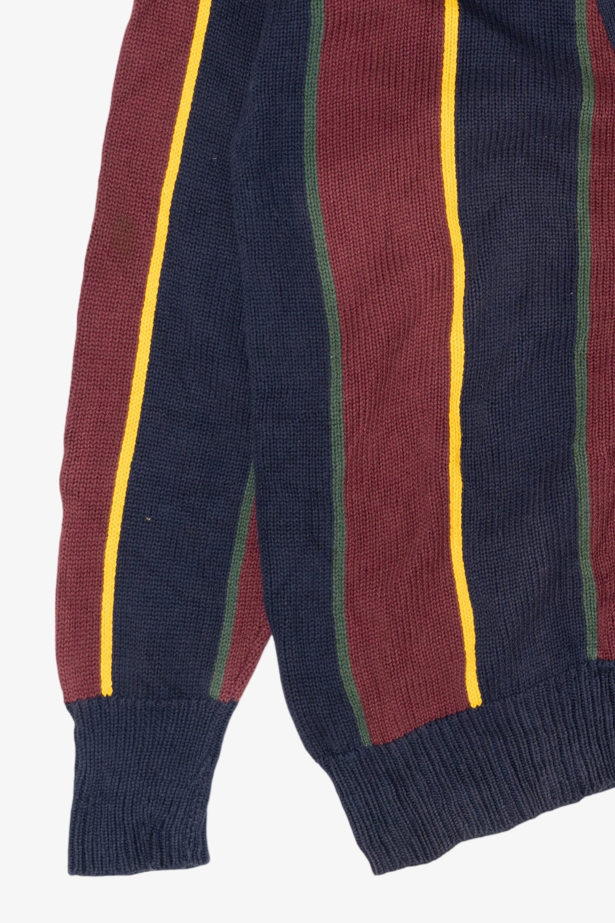 Vintage Striped Nordstrom Cardigan Sweater (1990s)