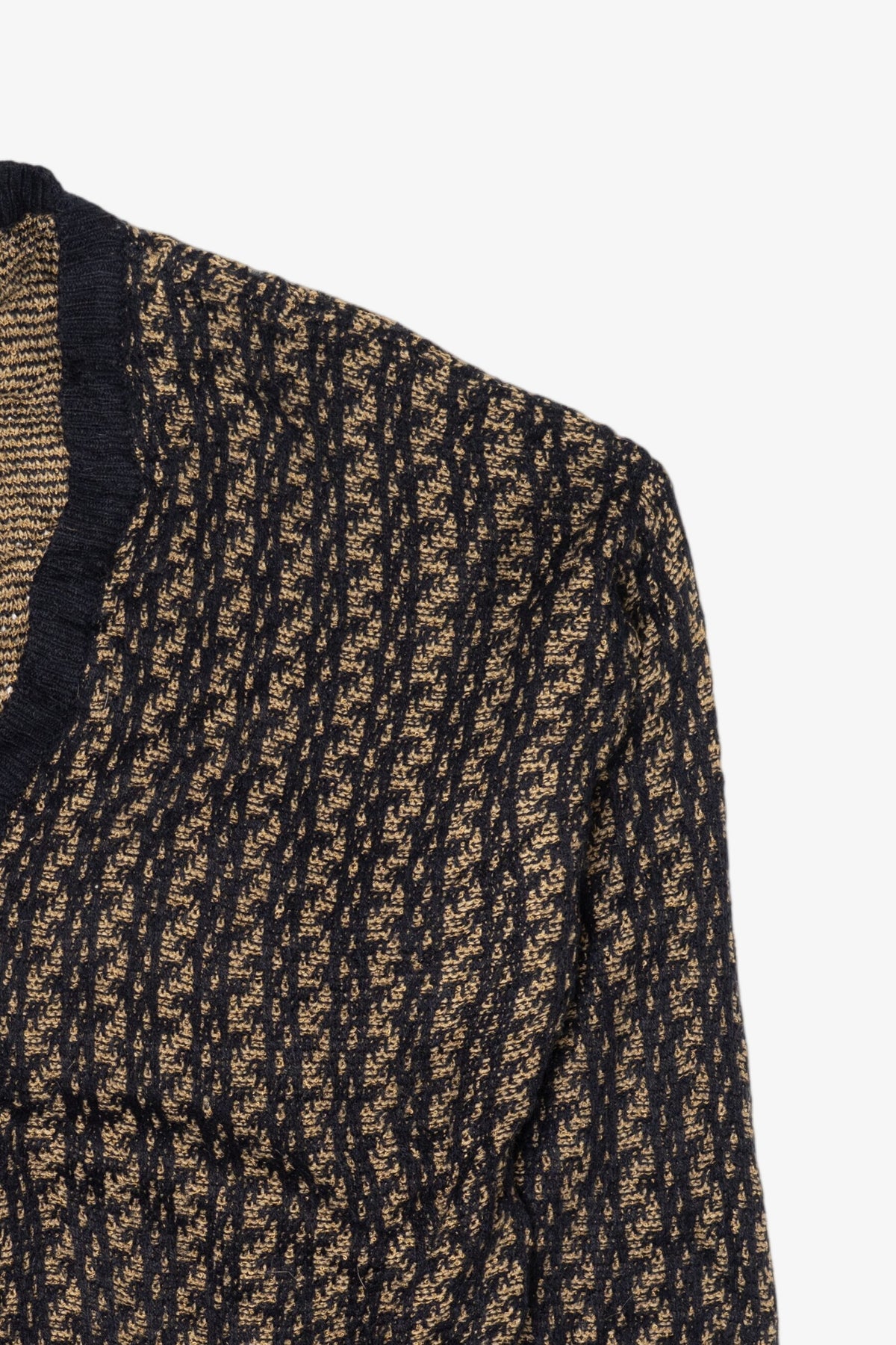 Vintage Navy Blue Jantzen Cardigan Sweater (1990s)