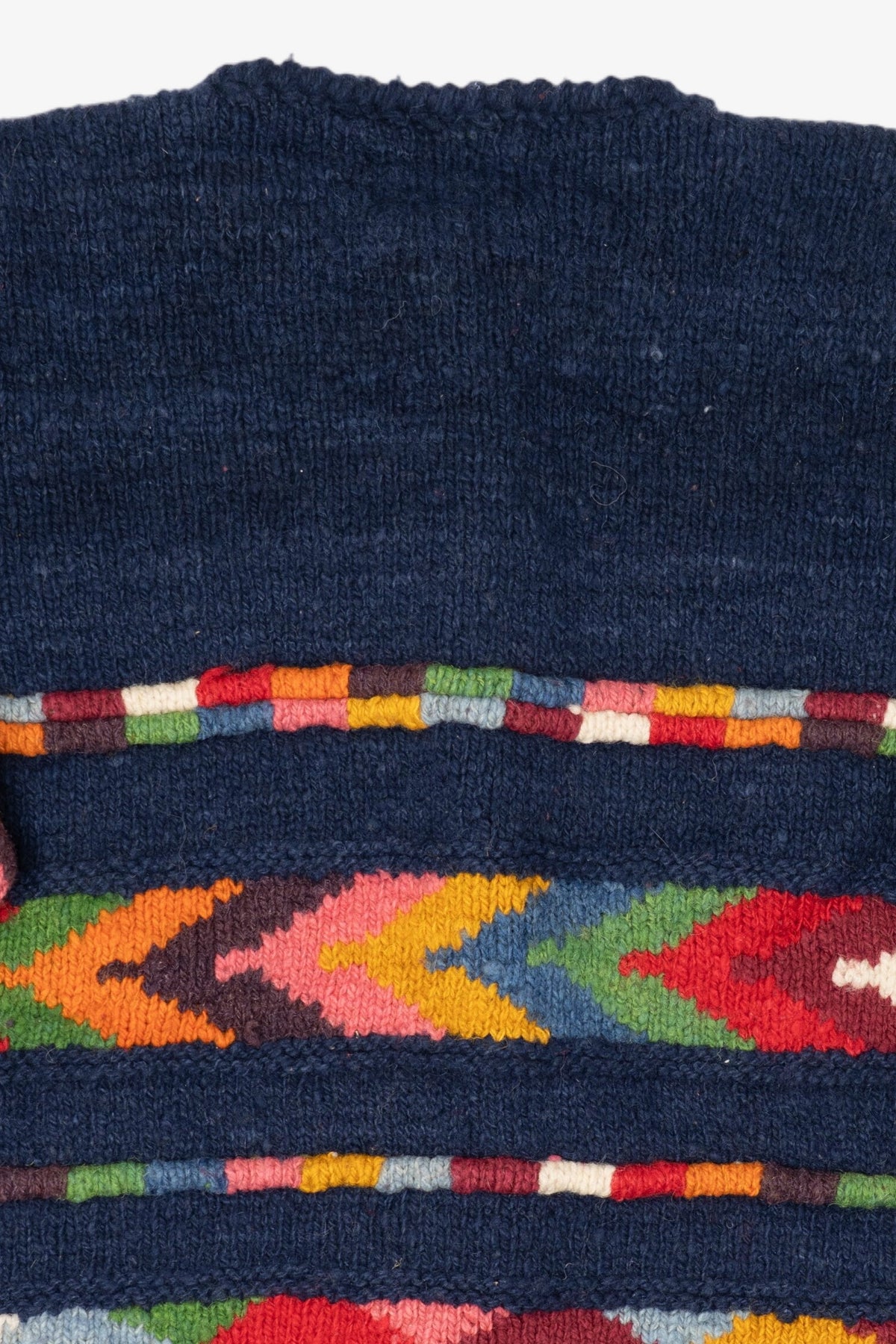 Vintage Hand Knit Express Cardigan Sweater (1990s)