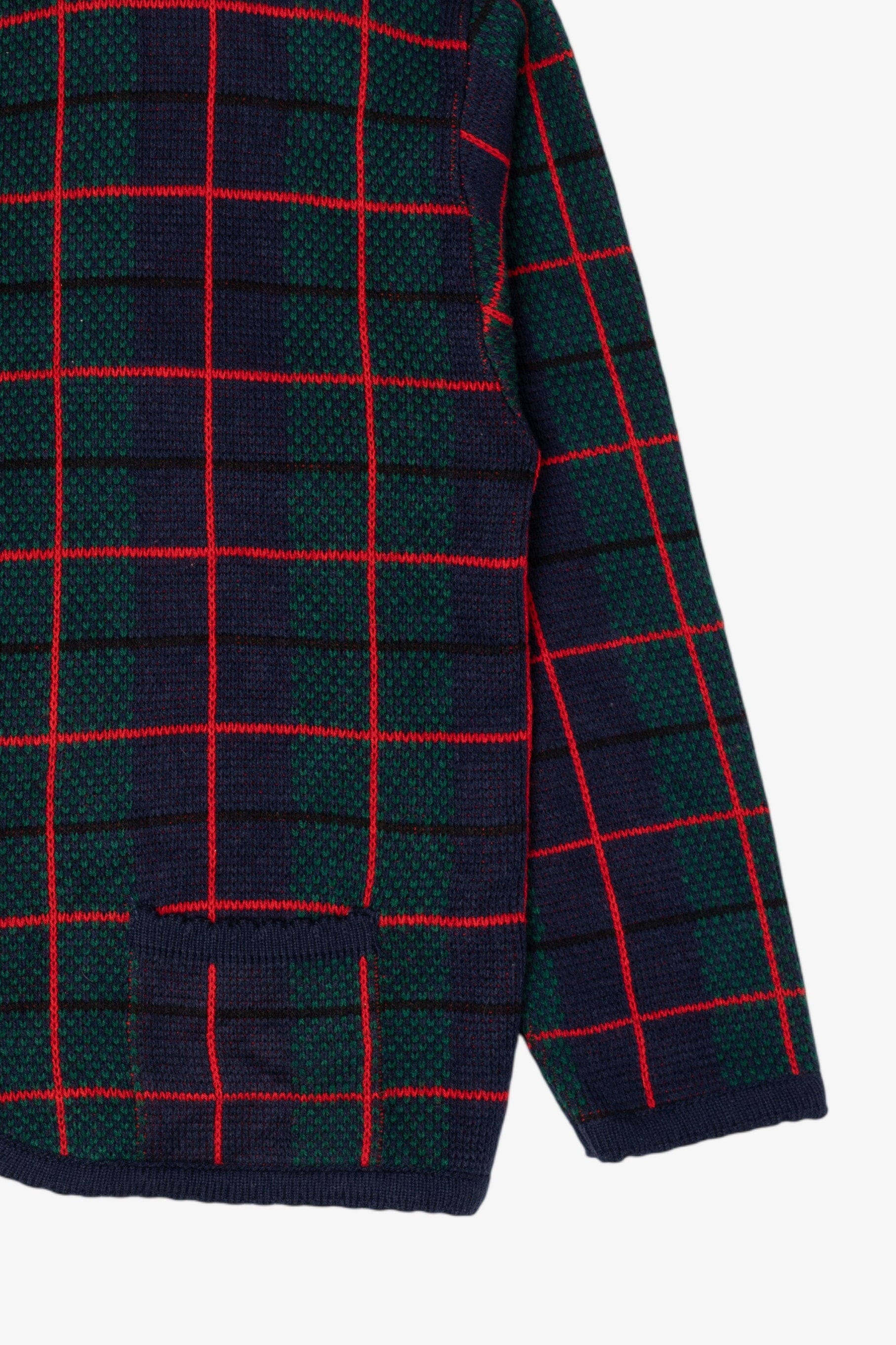 Vintage Navy Blue Tally-Ho Cardigan (1980s)