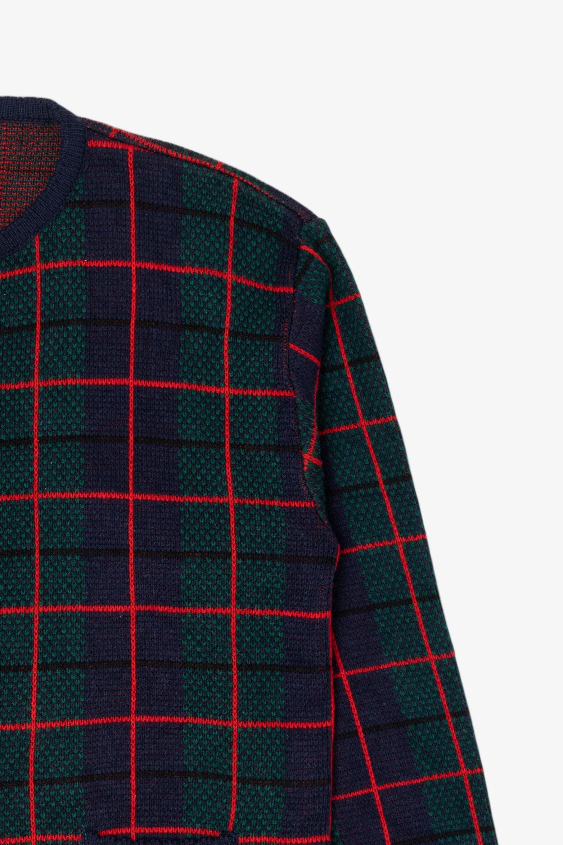 Vintage Navy Blue Tally-Ho Cardigan (1980s)