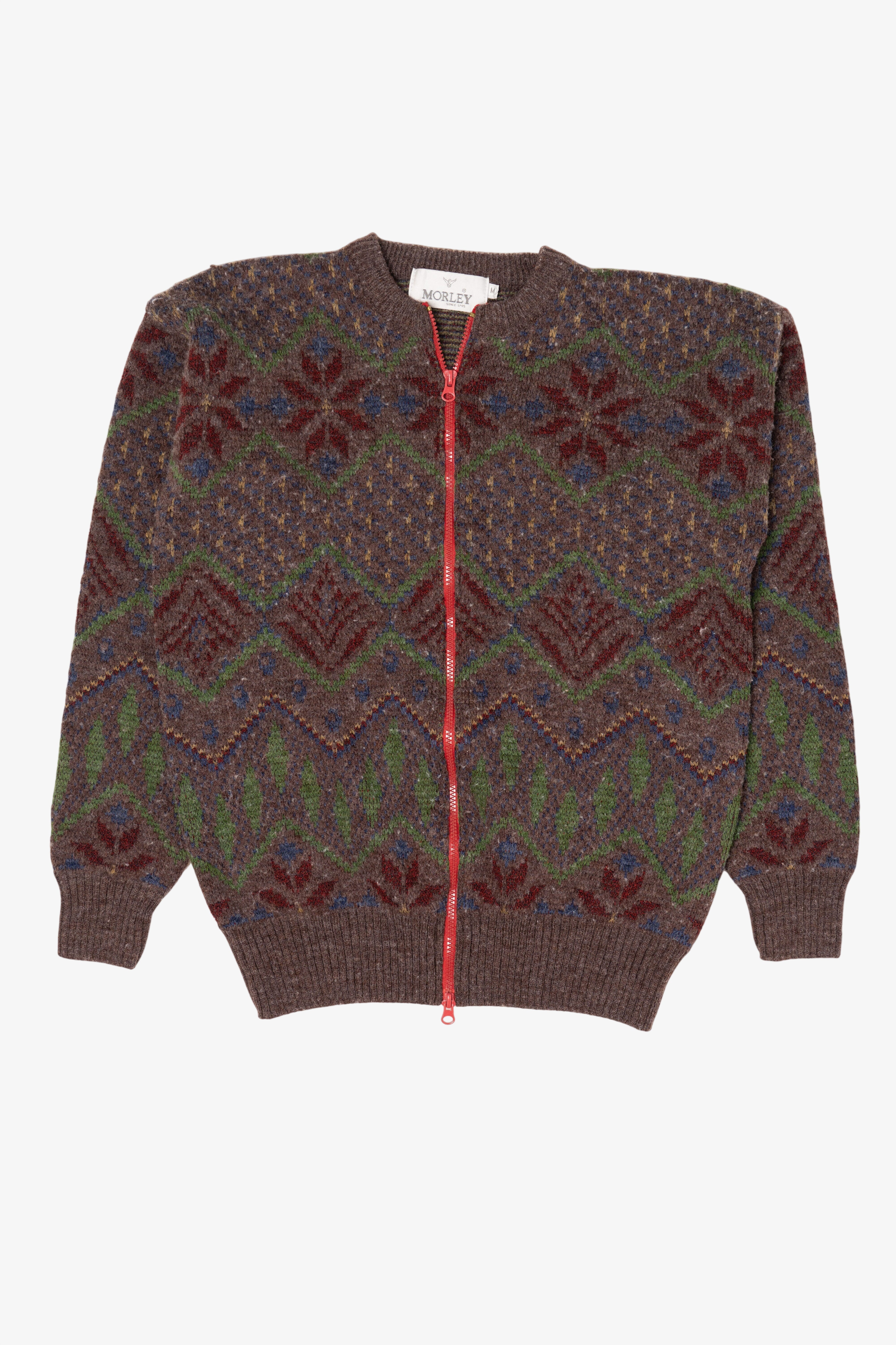 Vintage Brown Morley Cardigan (1990s)