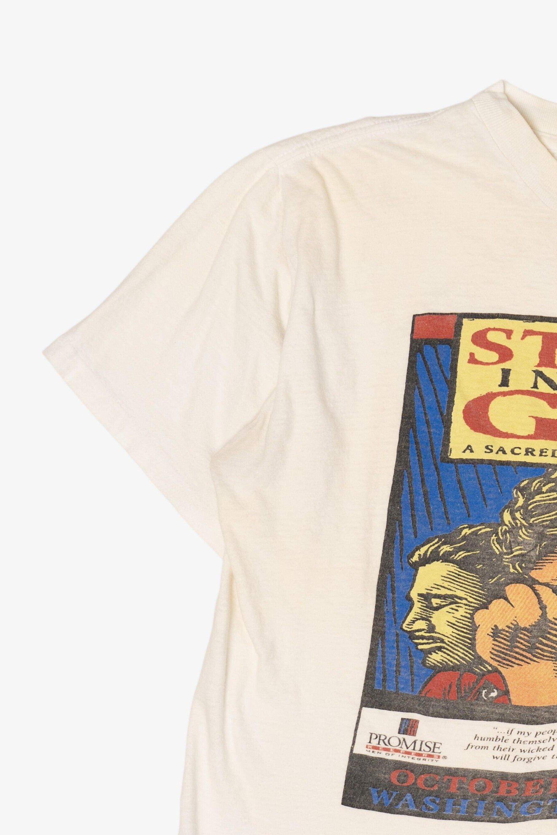 Vintage Promise Keepers "Stand In The Gap" Single Stitch T-Shirt (1990s)