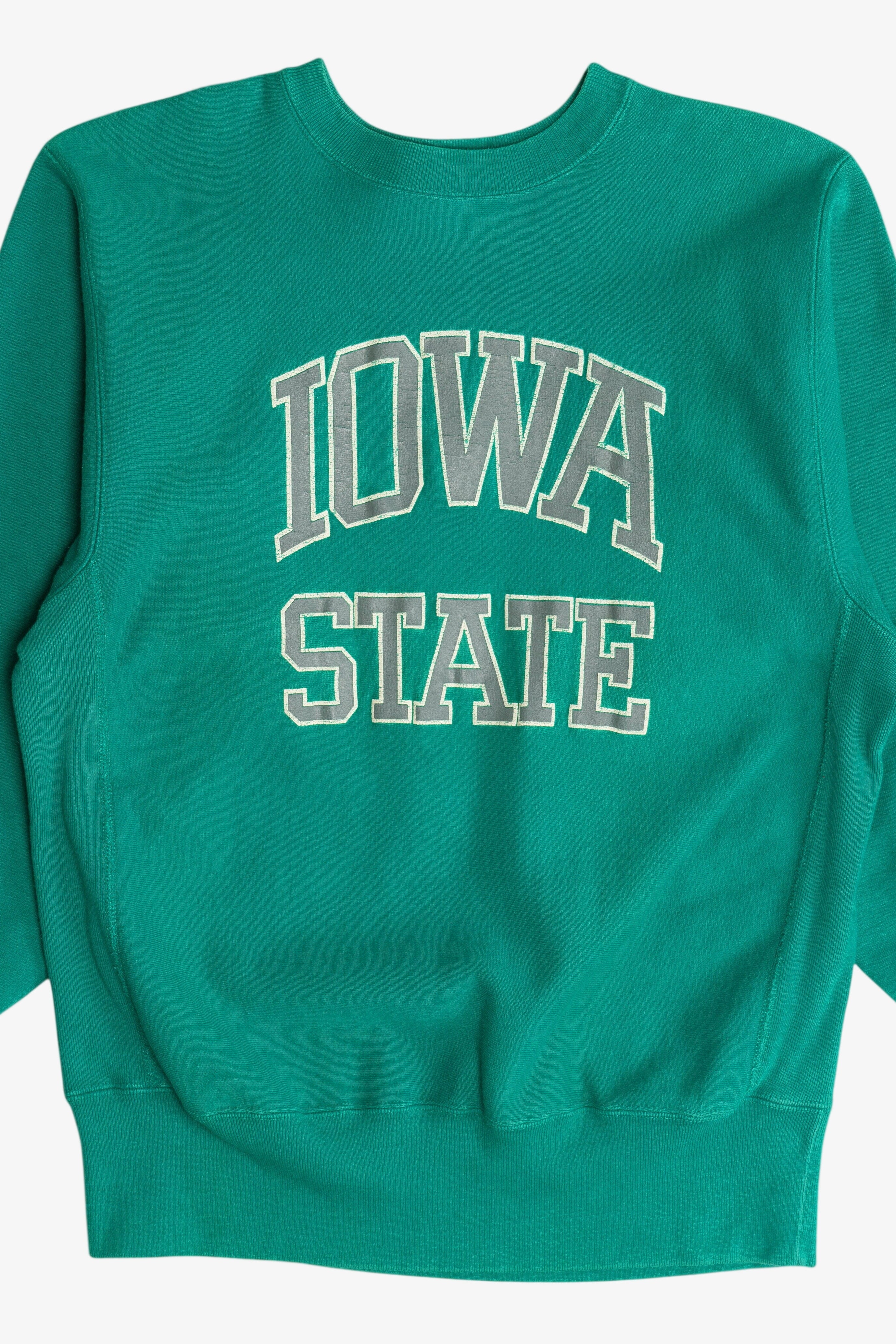Vintage "Iowa State" Champion Reverse Weave College Sweatshirt (1990s)