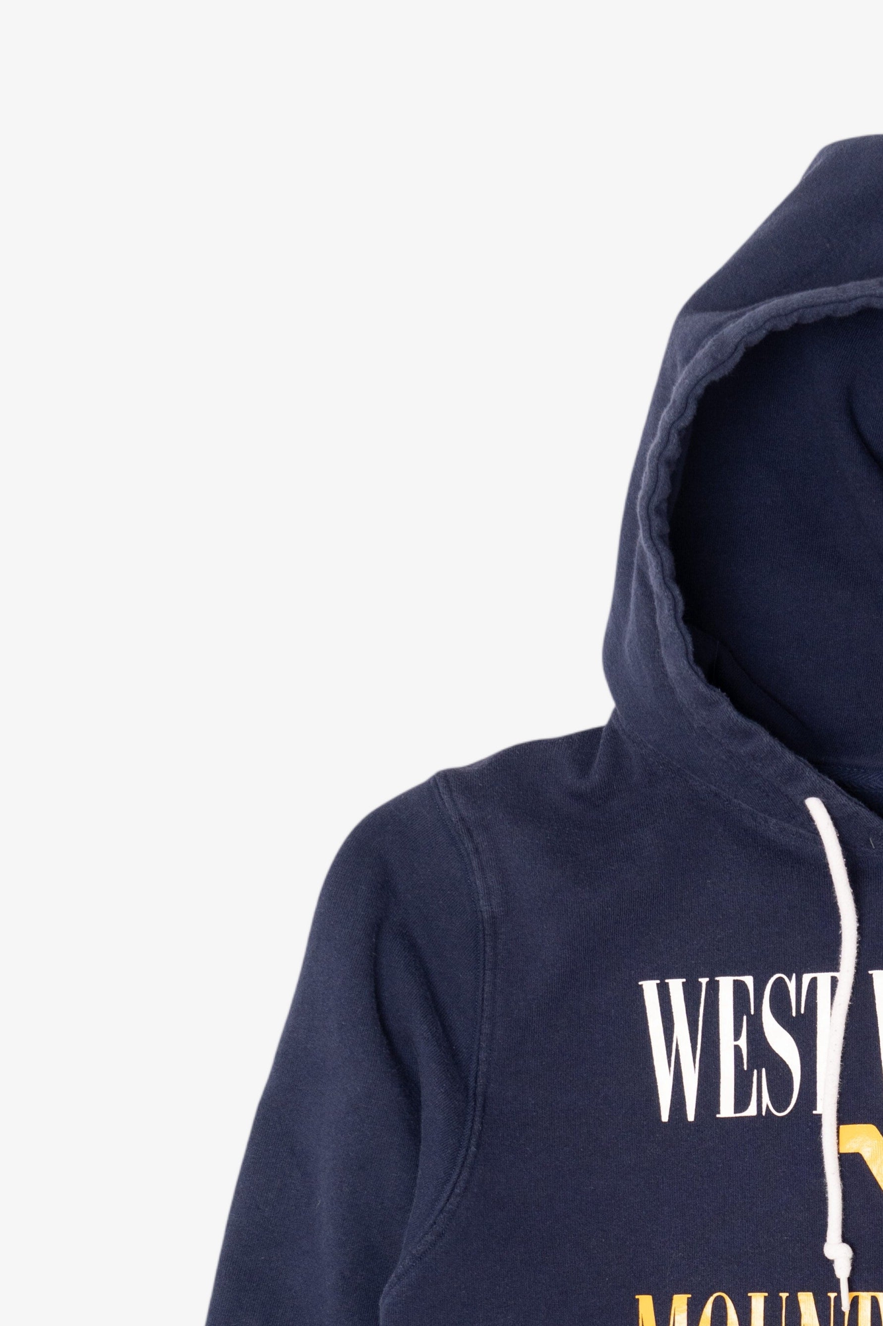 Navy Blue West Virginia Mountaineers Hooded Sweatshirt (2010s)