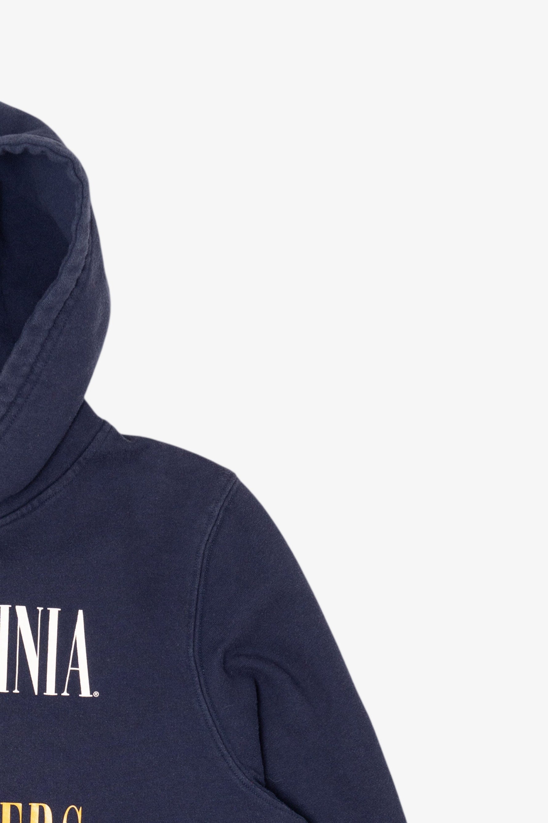 Navy Blue West Virginia Mountaineers Hooded Sweatshirt (2010s)