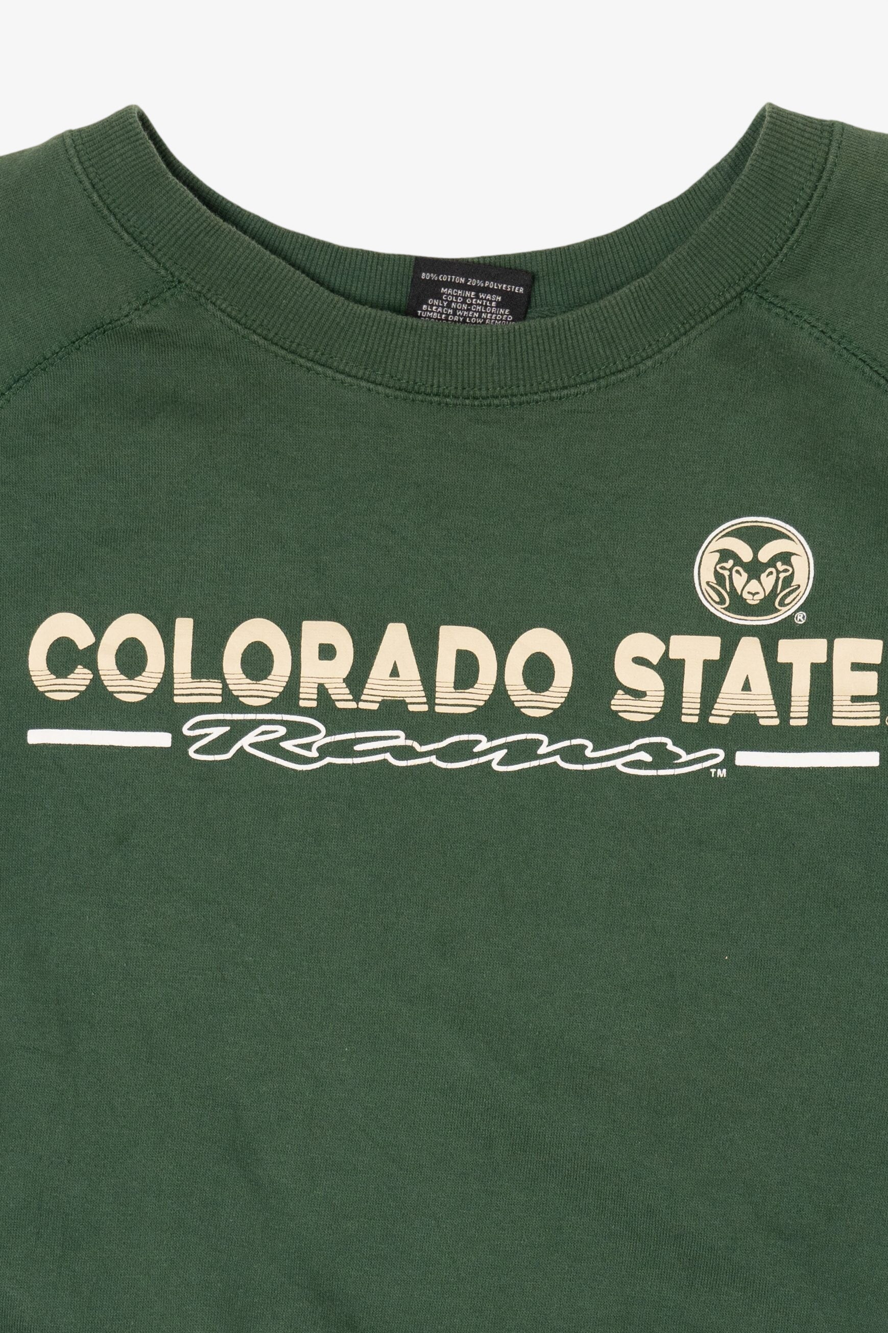Vintage Green Colorado State Rams Sweatshirt (2000s)