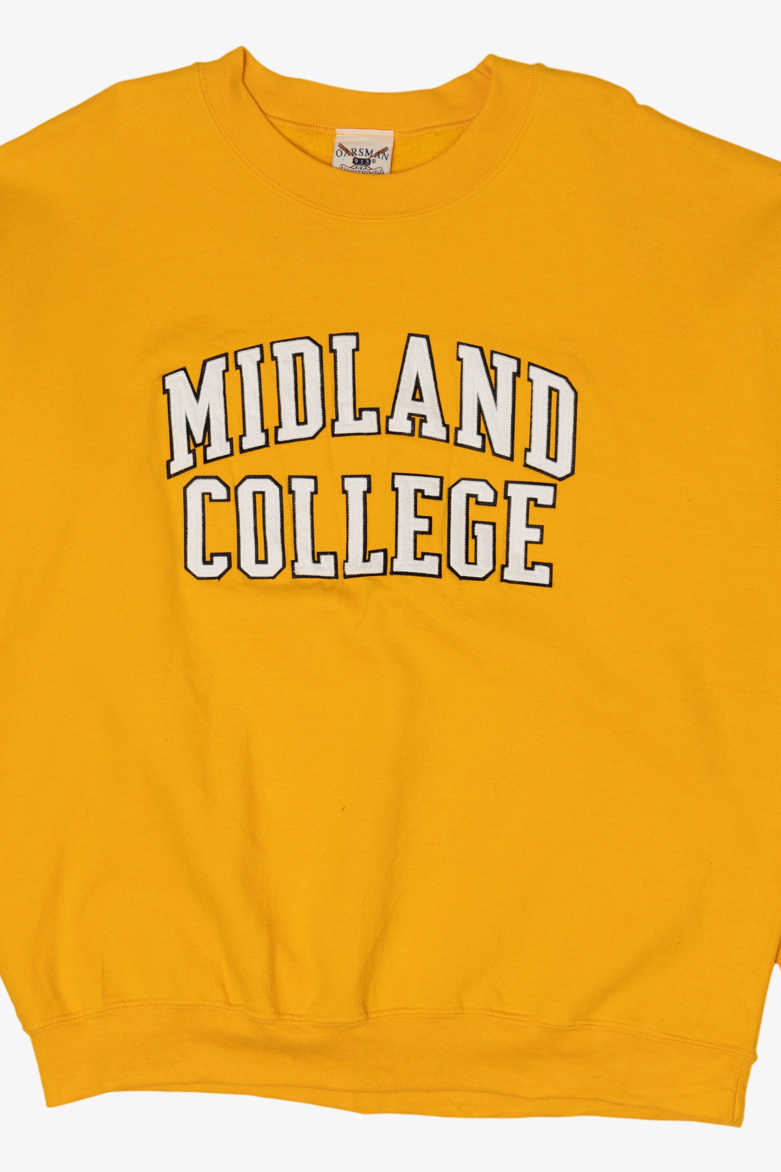 Yellow Midland College Sweatshirt (2000s)