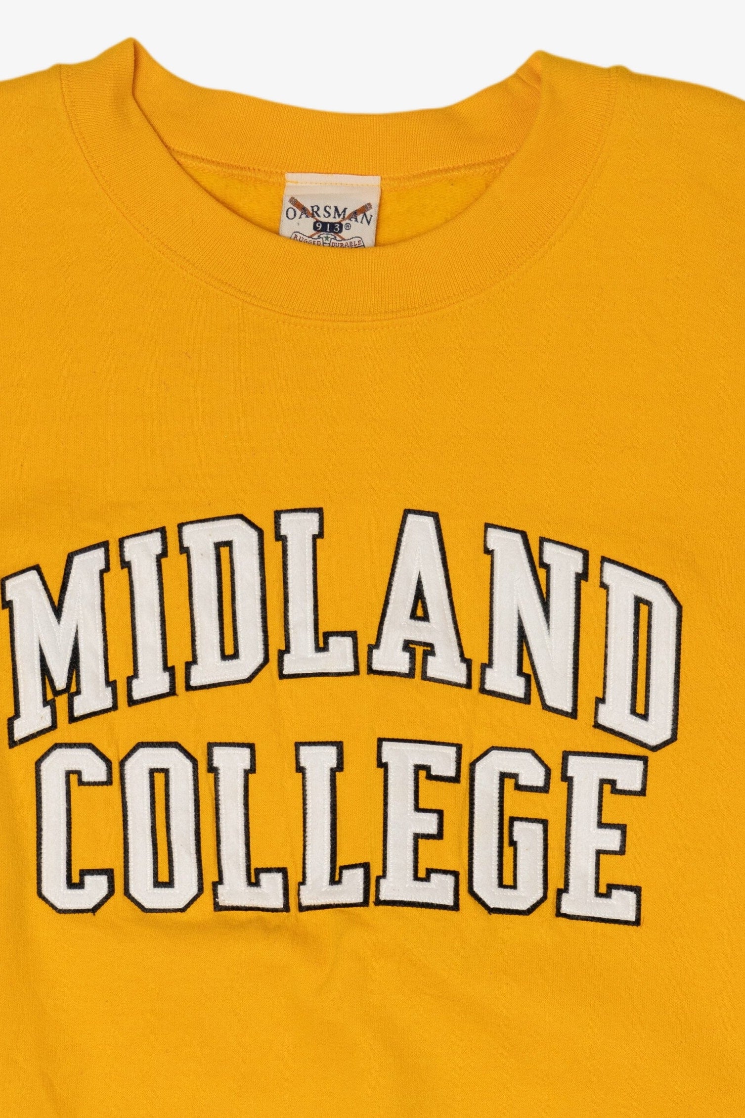Yellow Midland College Sweatshirt (2000s)