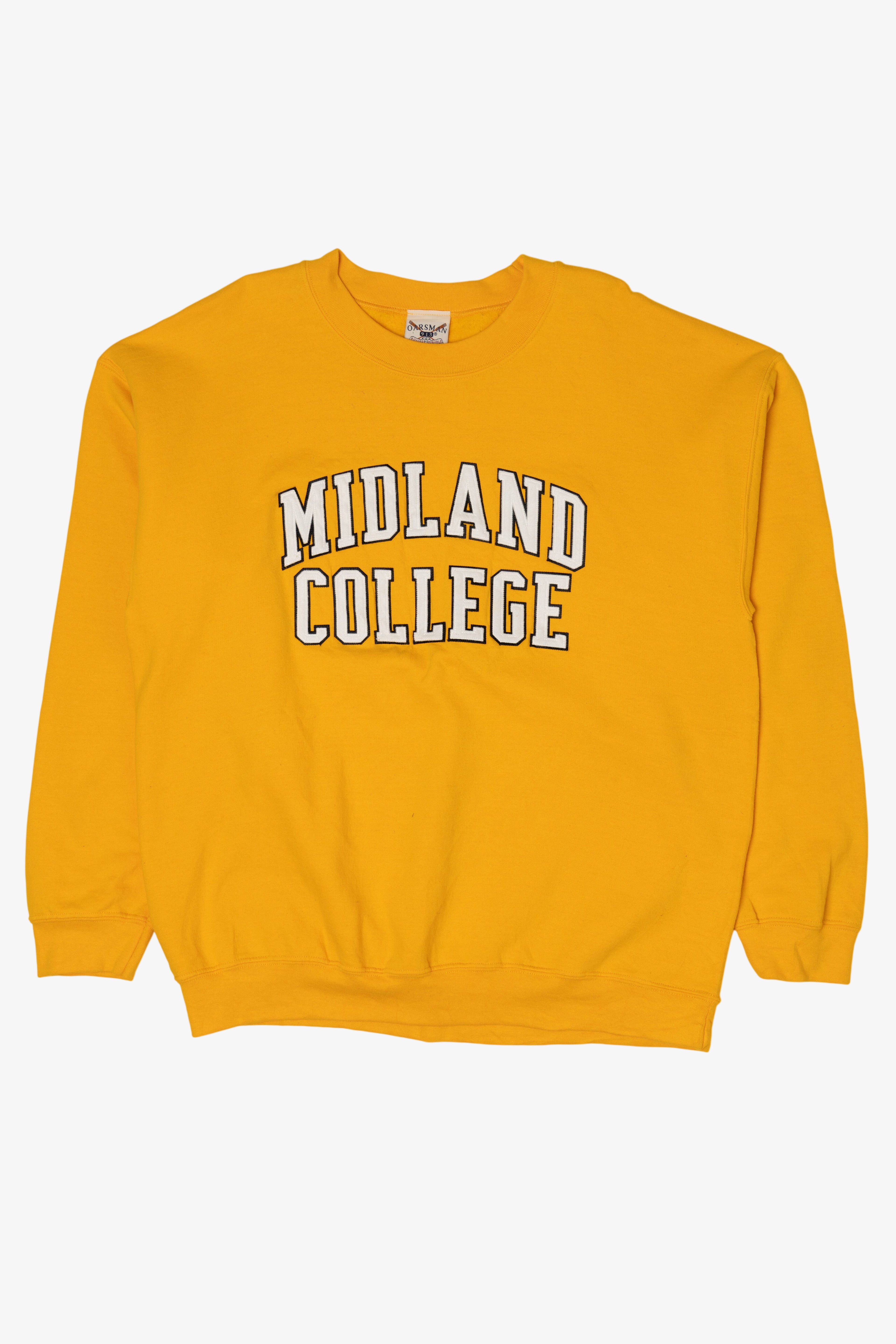 Yellow Midland College Sweatshirt (2000s)