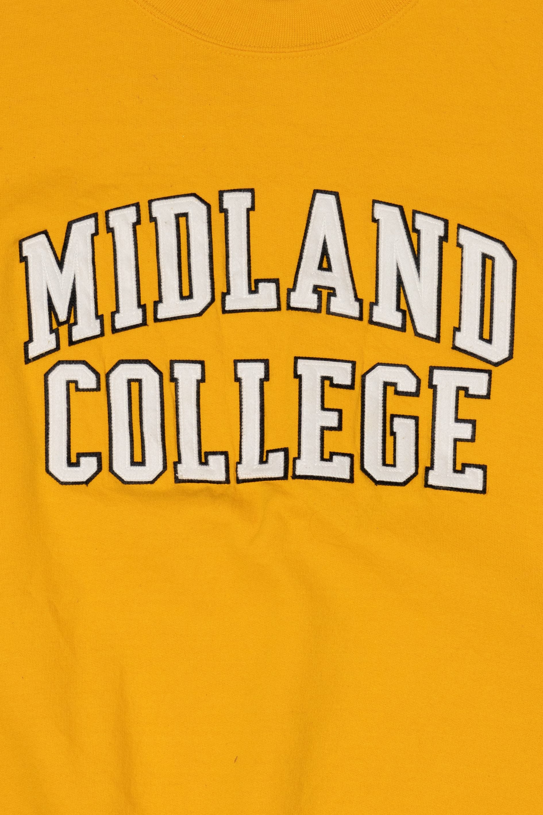 Yellow Midland College Sweatshirt (2000s)