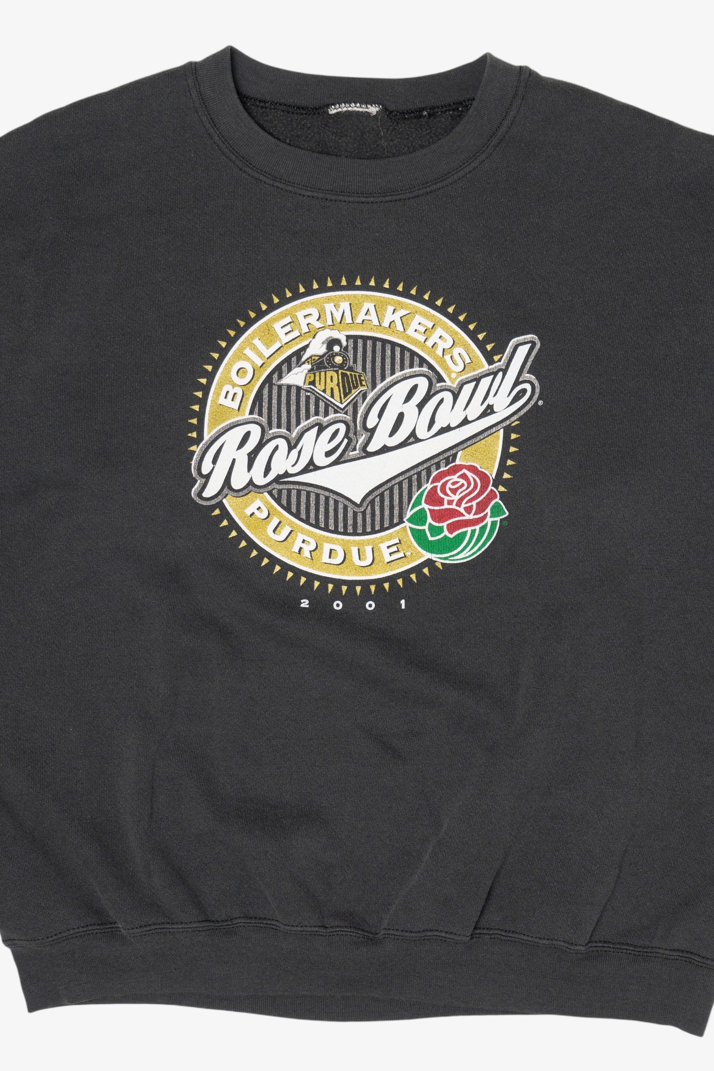Vintage Purdue University Boilermakers Rose Bowl 2001 Sweatshirt (2000s)