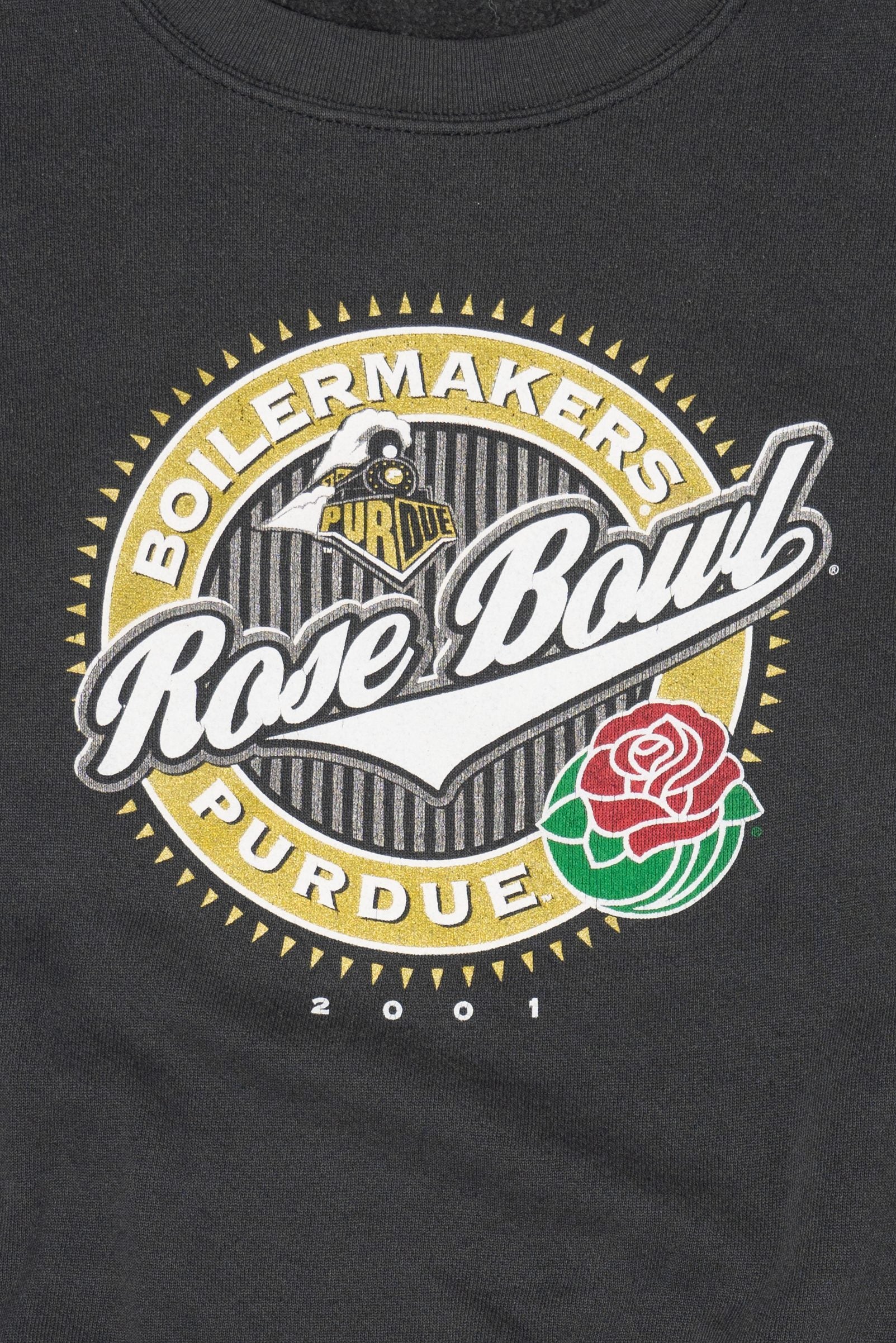 Vintage Purdue University Boilermakers Rose Bowl 2001 Sweatshirt (2000s)