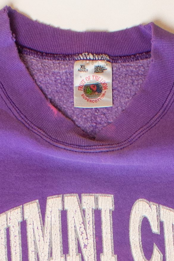 Vintage Faded Chicago Alumni Club Sweatshirt (1990s)