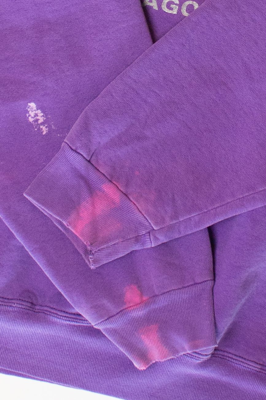 Vintage Faded Chicago Alumni Club Sweatshirt (1990s)