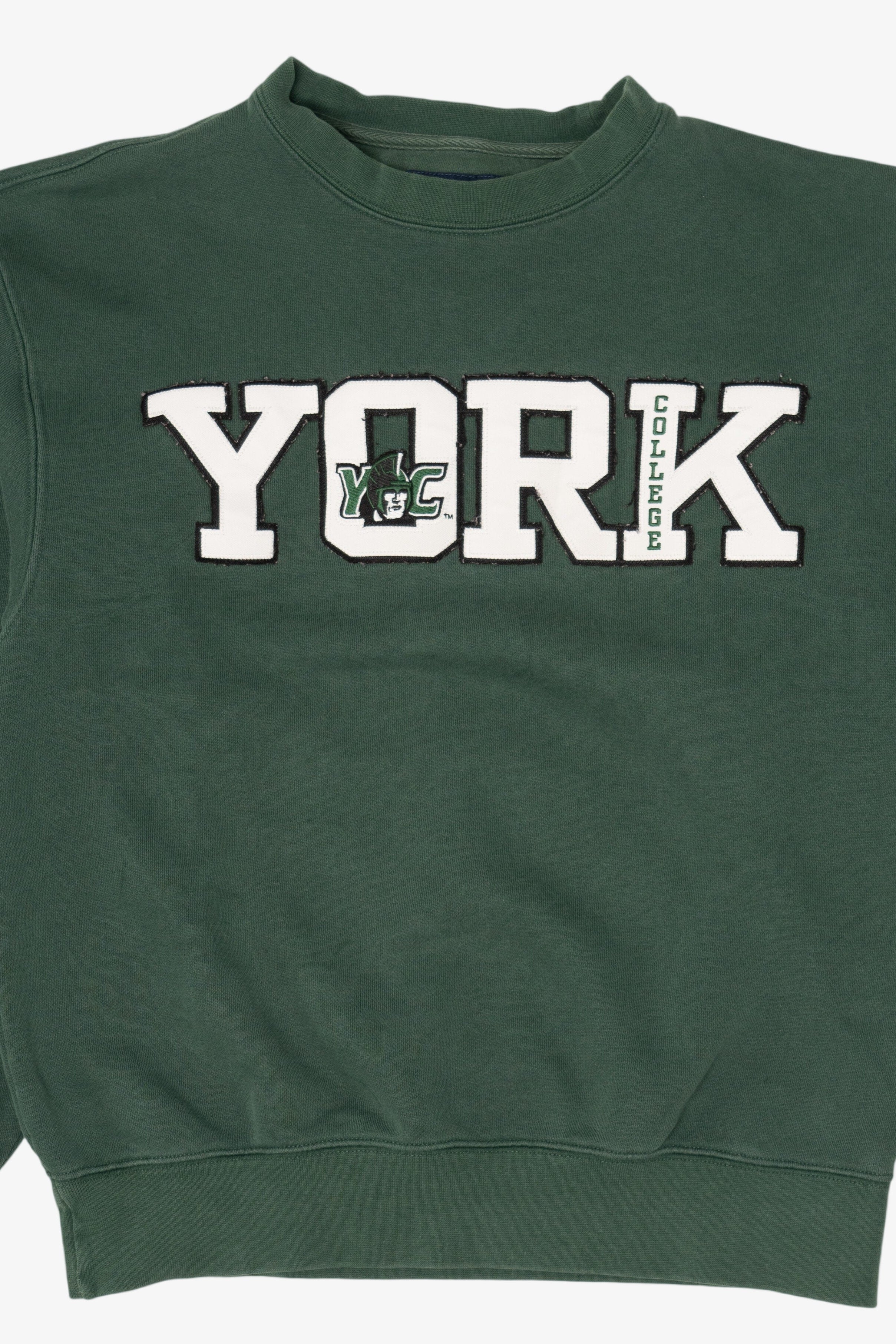 Vintage Green York College Sweatshirt