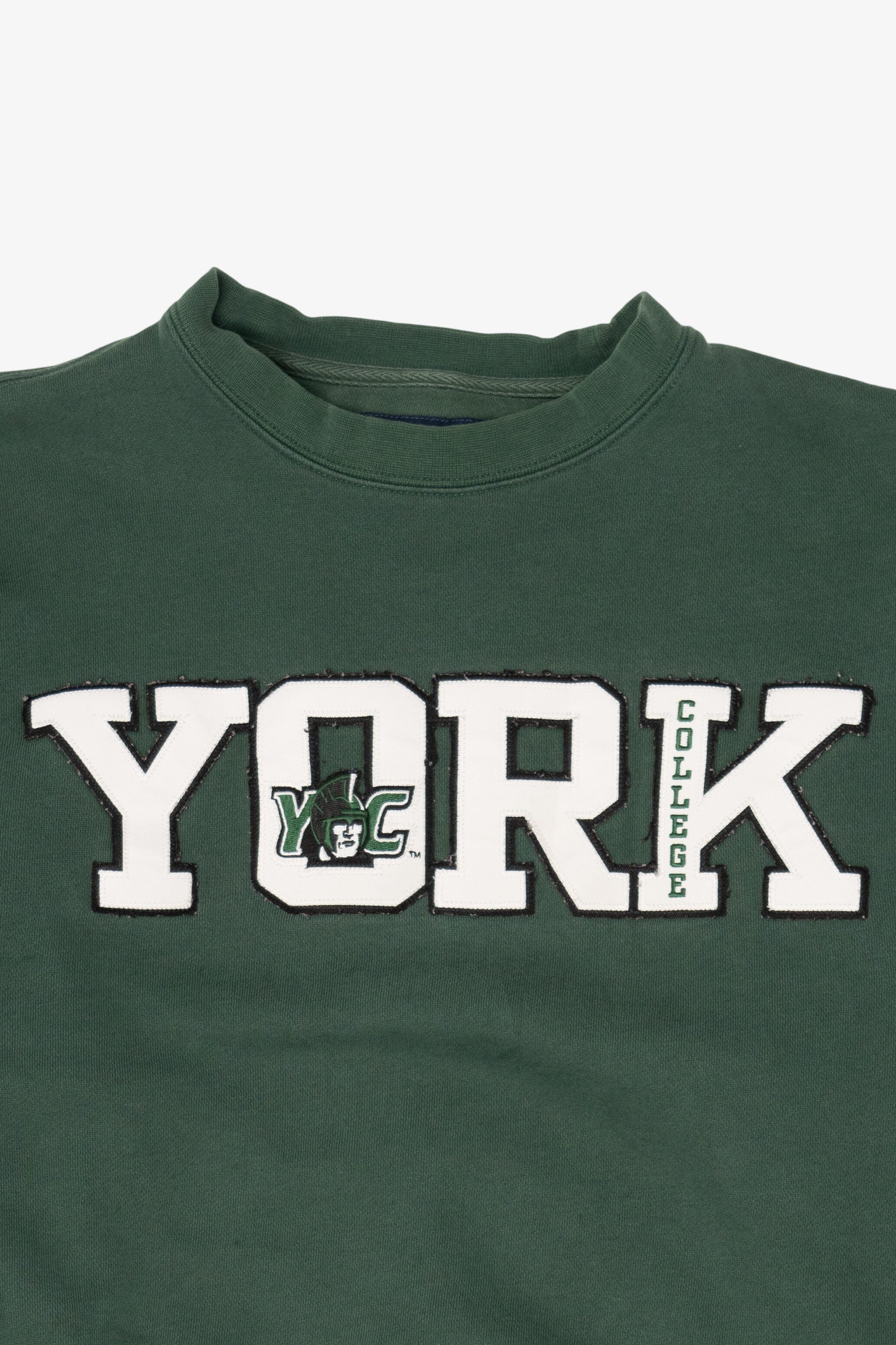 Vintage Green York College Sweatshirt