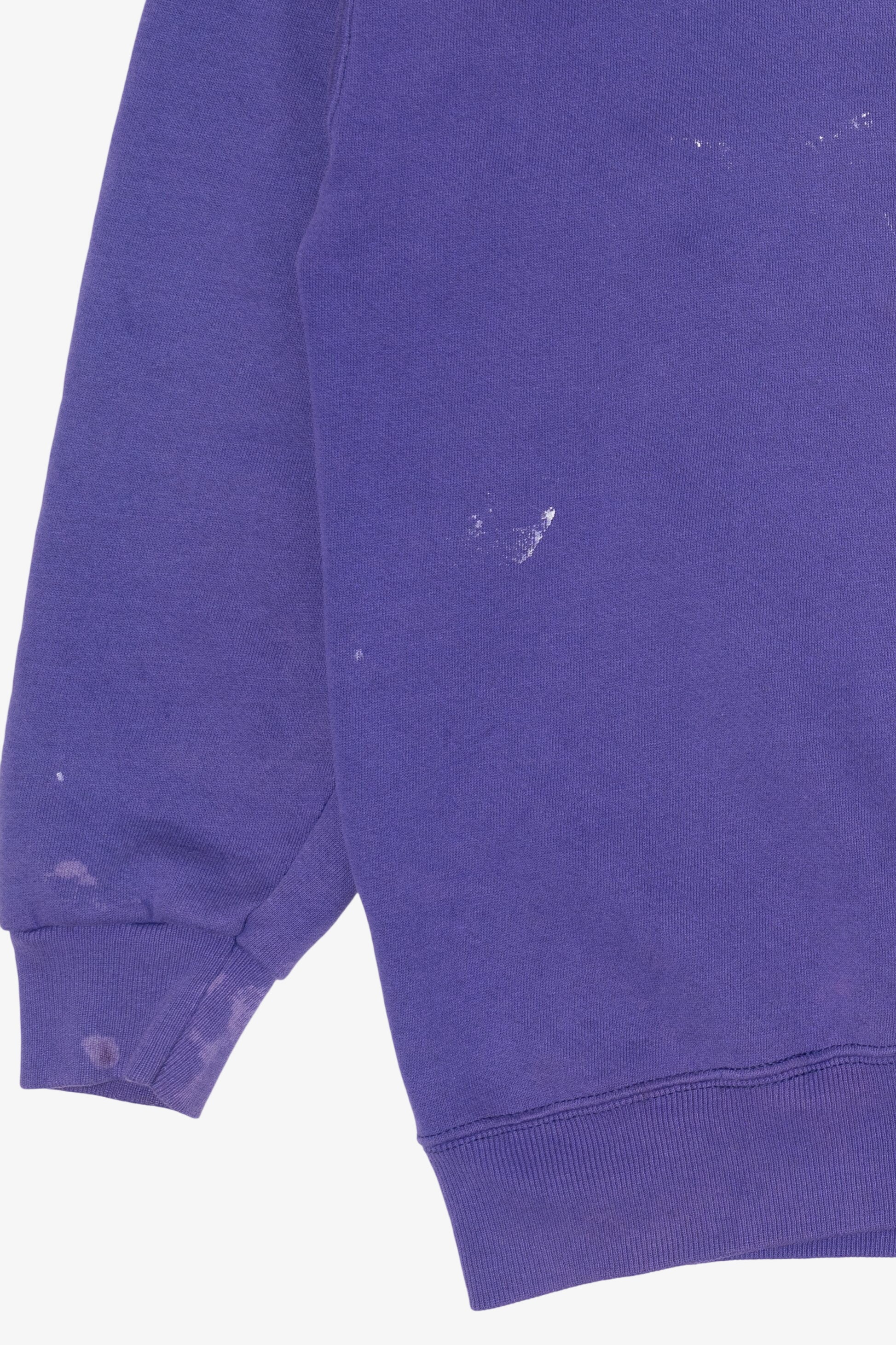 Vintage Distressed Purple Louisiana State University Tigers Sweatshirt (1990s)