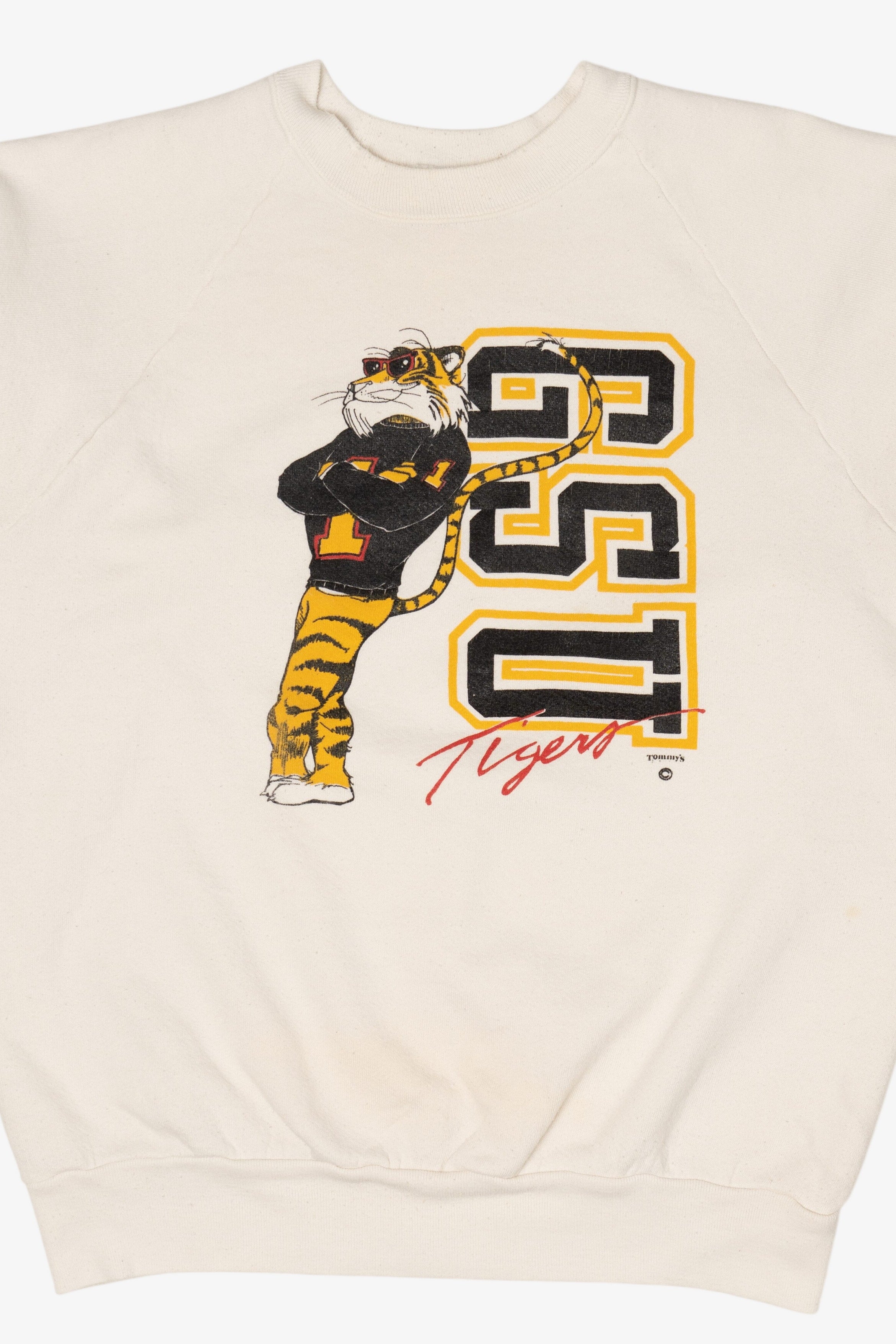 Vintage Grambling State University Tigers Raglan Sweatshirt (1990s)