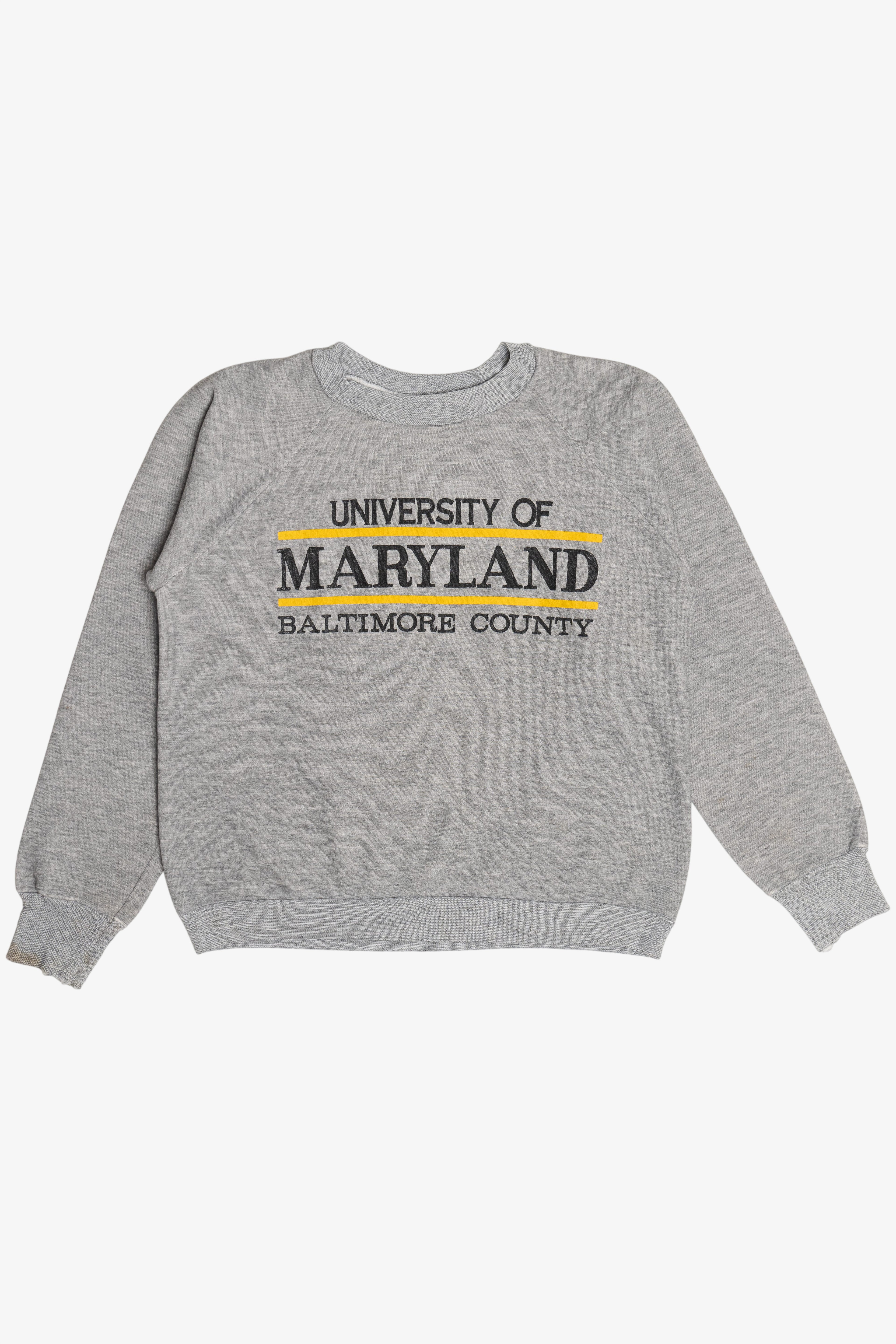 Vintage "University Of Maryland Baltimore County" College Sweatshirt (1980s)