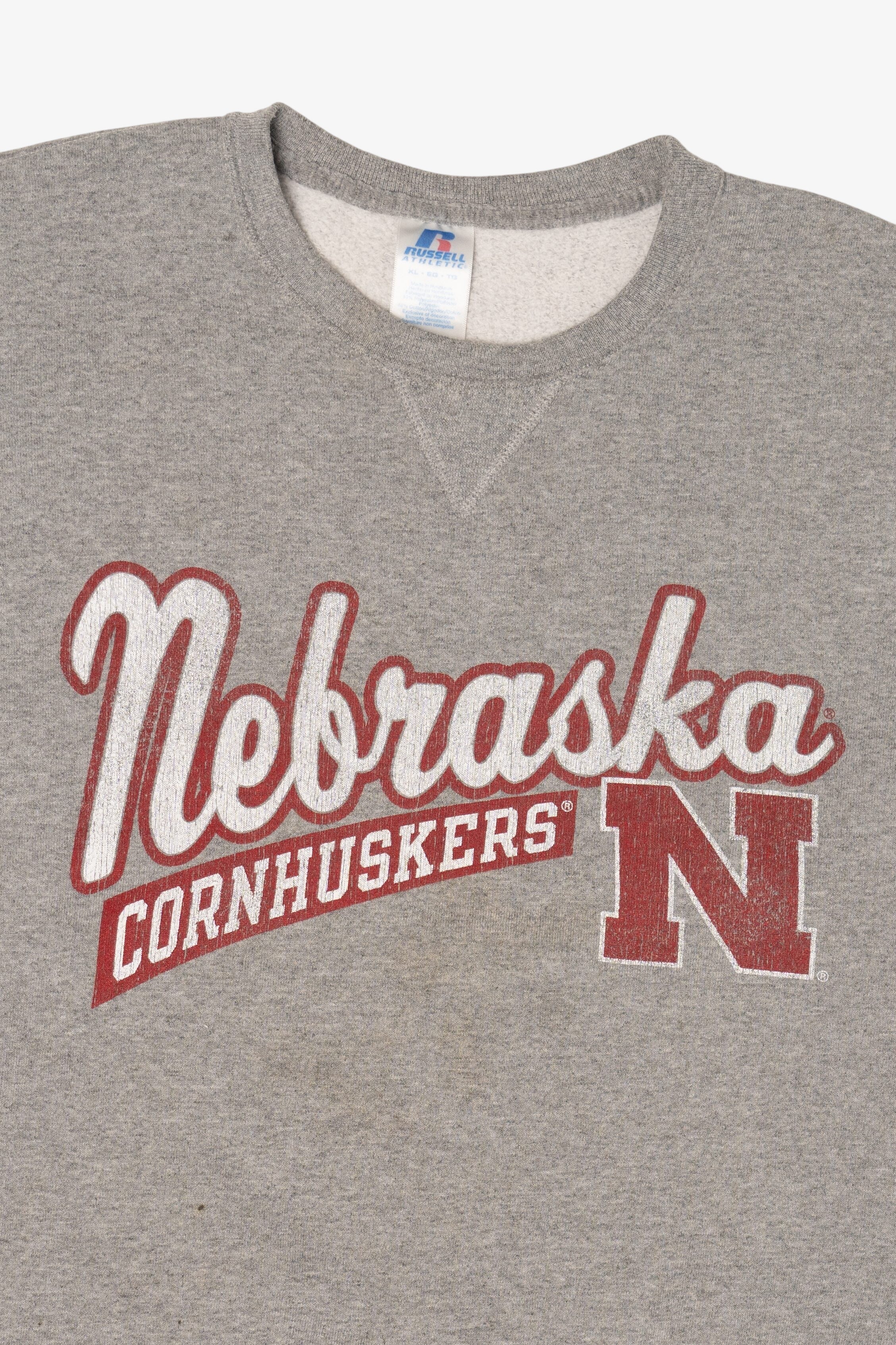 Vintage Gray Nebraska Cornhuskers Sweatshirt (2000s)