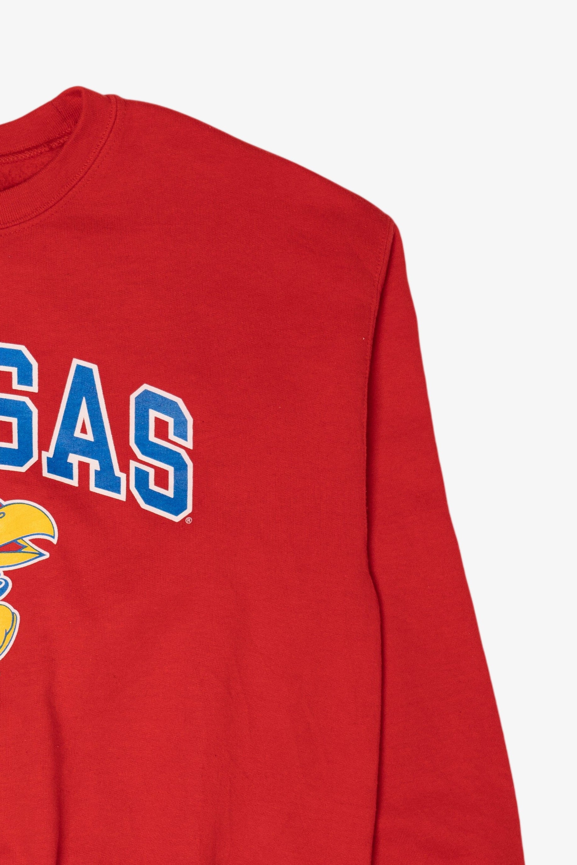 Red Kansas Jayhawks Sweatshirt (2010s)