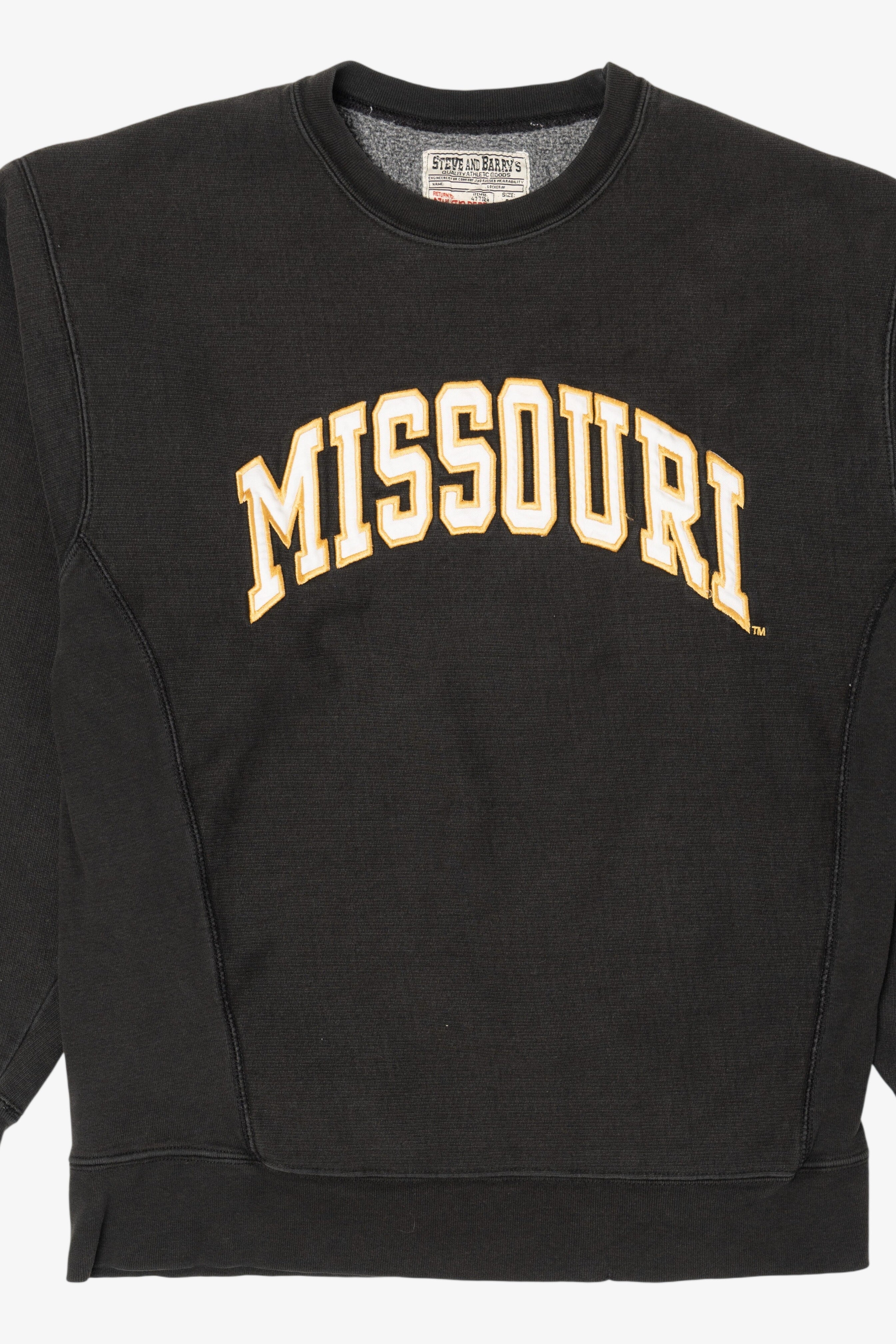 Vintage Black Missouri Sweatshirt (1990s)