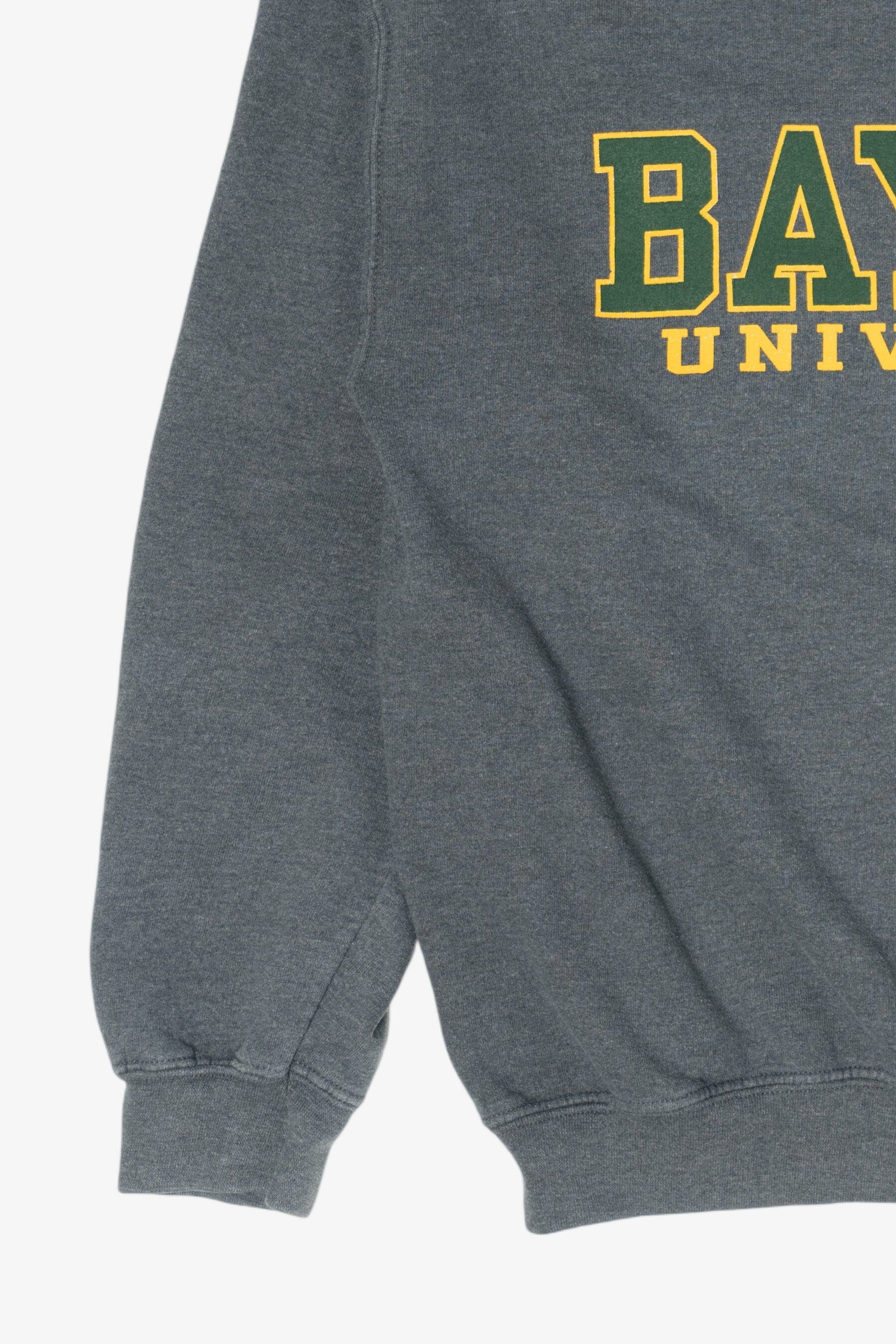 Vintage Dark Gray Baylor University Sweatshirt (1990s)
