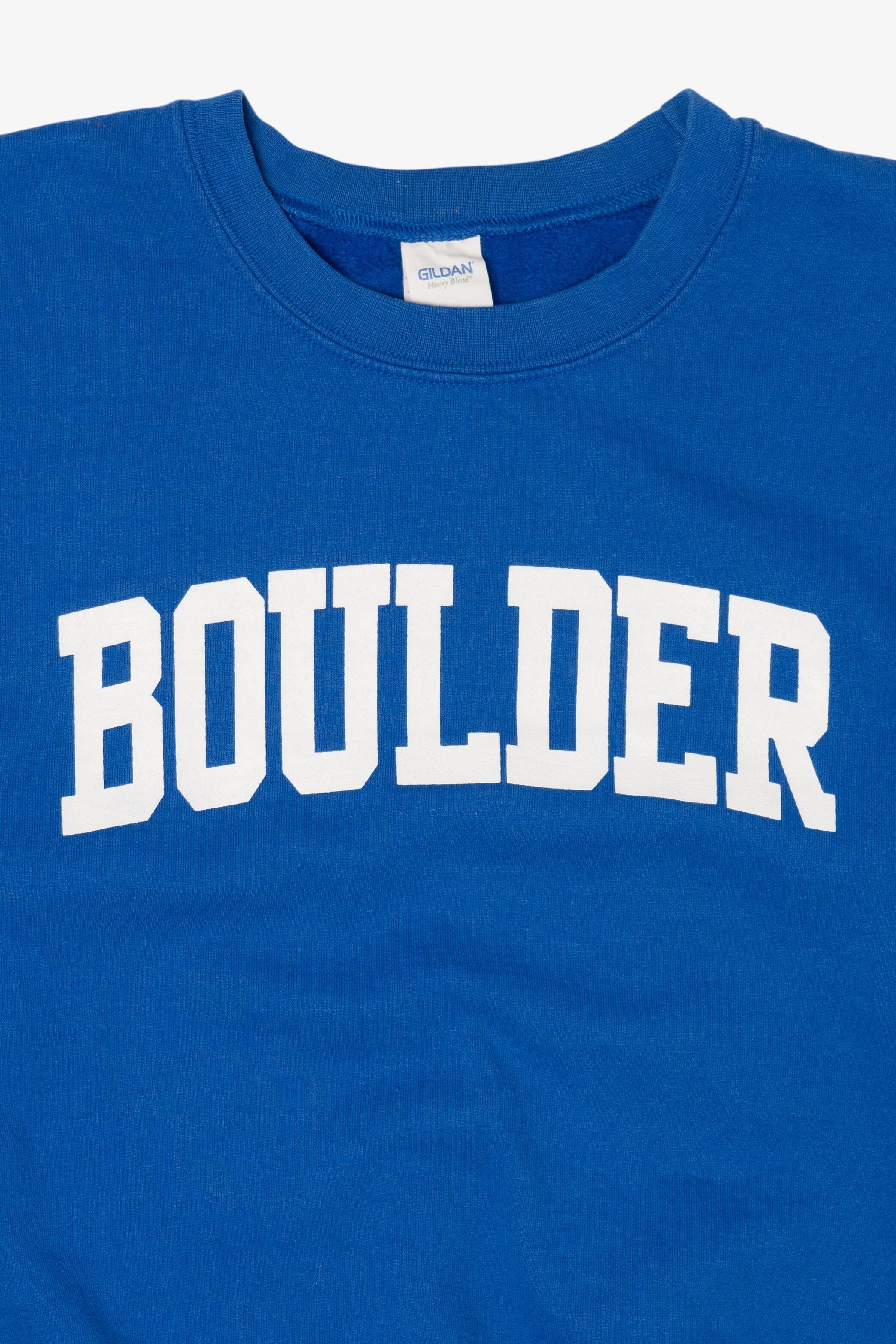 Blue Gildan Boulder Sweatshirt (2010s)