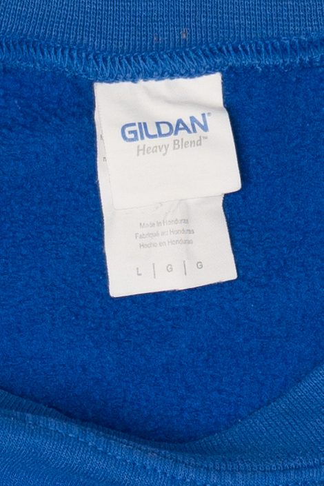 Blue Gildan Boulder Sweatshirt (2010s)