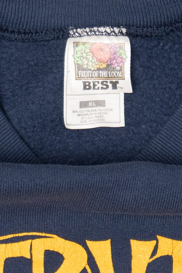 Vintage Navy Blue Fairview Falcons Sweatshirt (1990s)